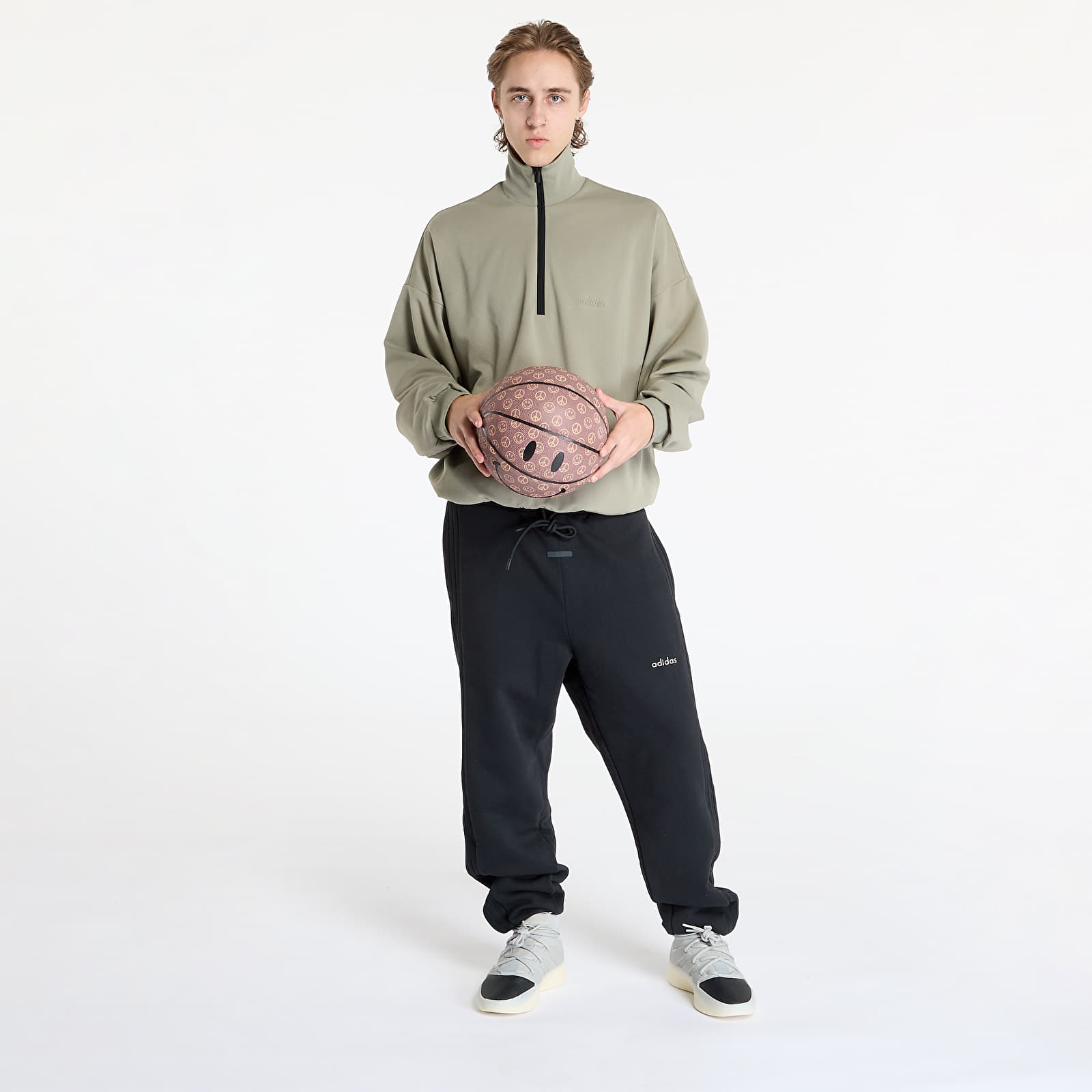 Jogger Pants adidas x Fear Of God Athletics Fleece Slim Sweatpant Black/ Black