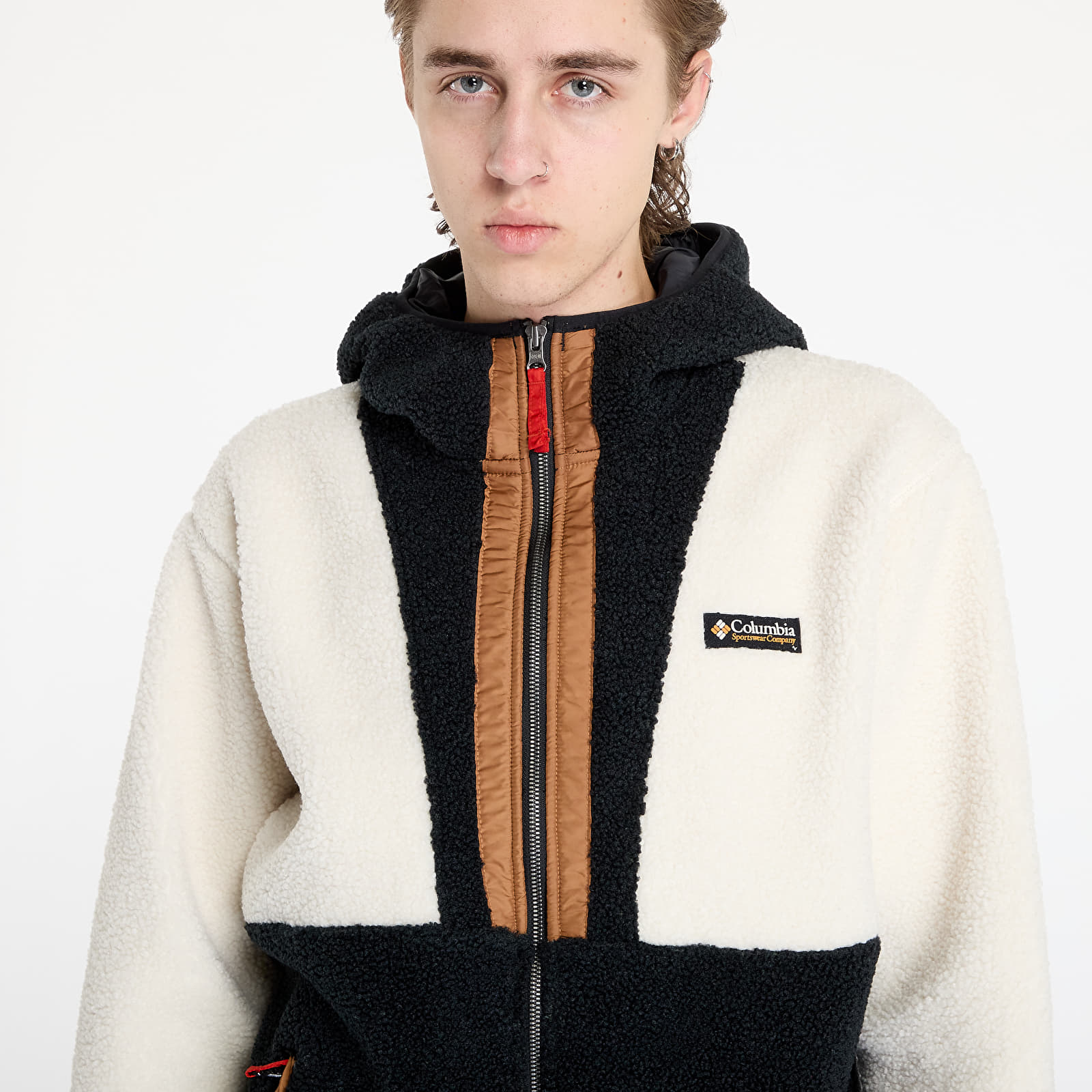 Kapucnis pulóverek és pulcsik Columbia Backbowl™ II Remastered Full Zip Hoodie Chalk/ Black