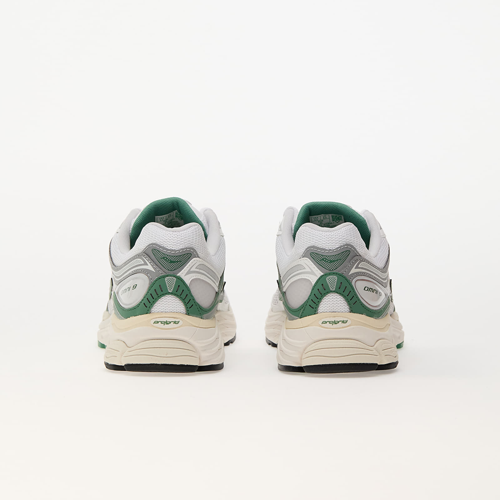 Herren Sneaker und Schuhe Saucony Progrid Omni 9 Ivory/ Green