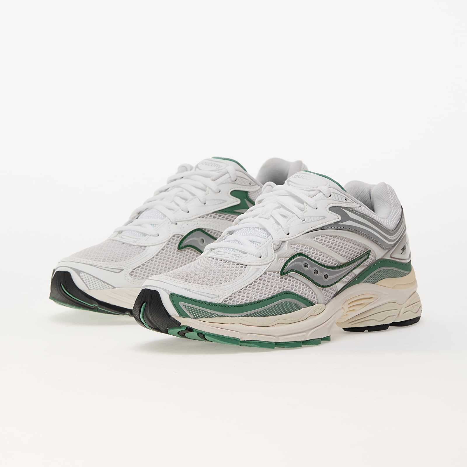 Herren Sneaker und Schuhe Saucony Progrid Omni 9 Ivory/ Green