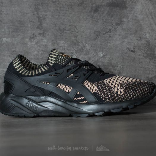 Asics gel kayano trainer knit outlet black