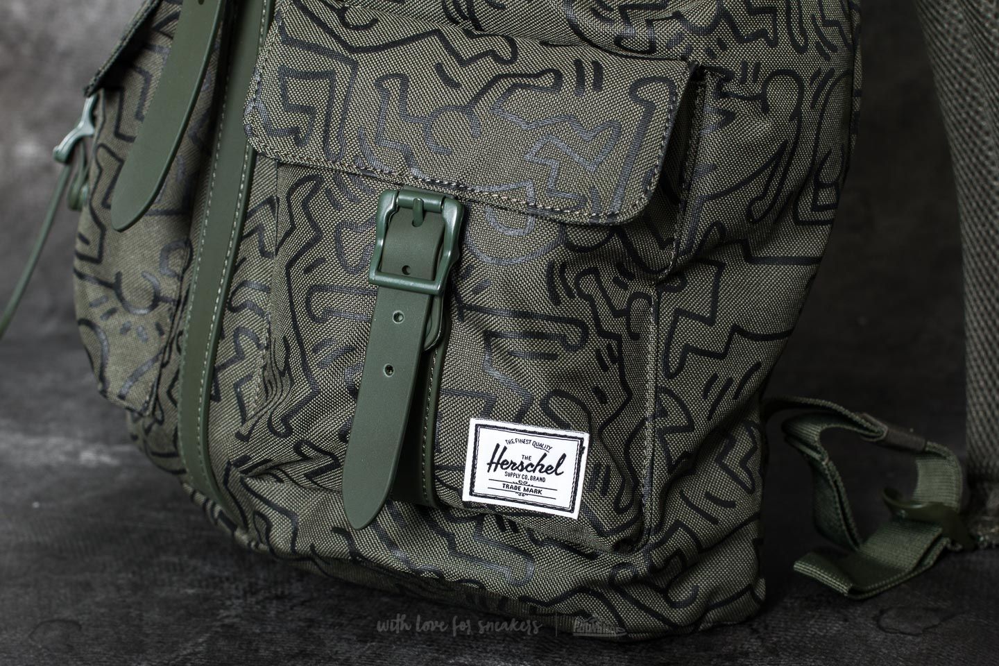 Herschel keith cheap haring backpack