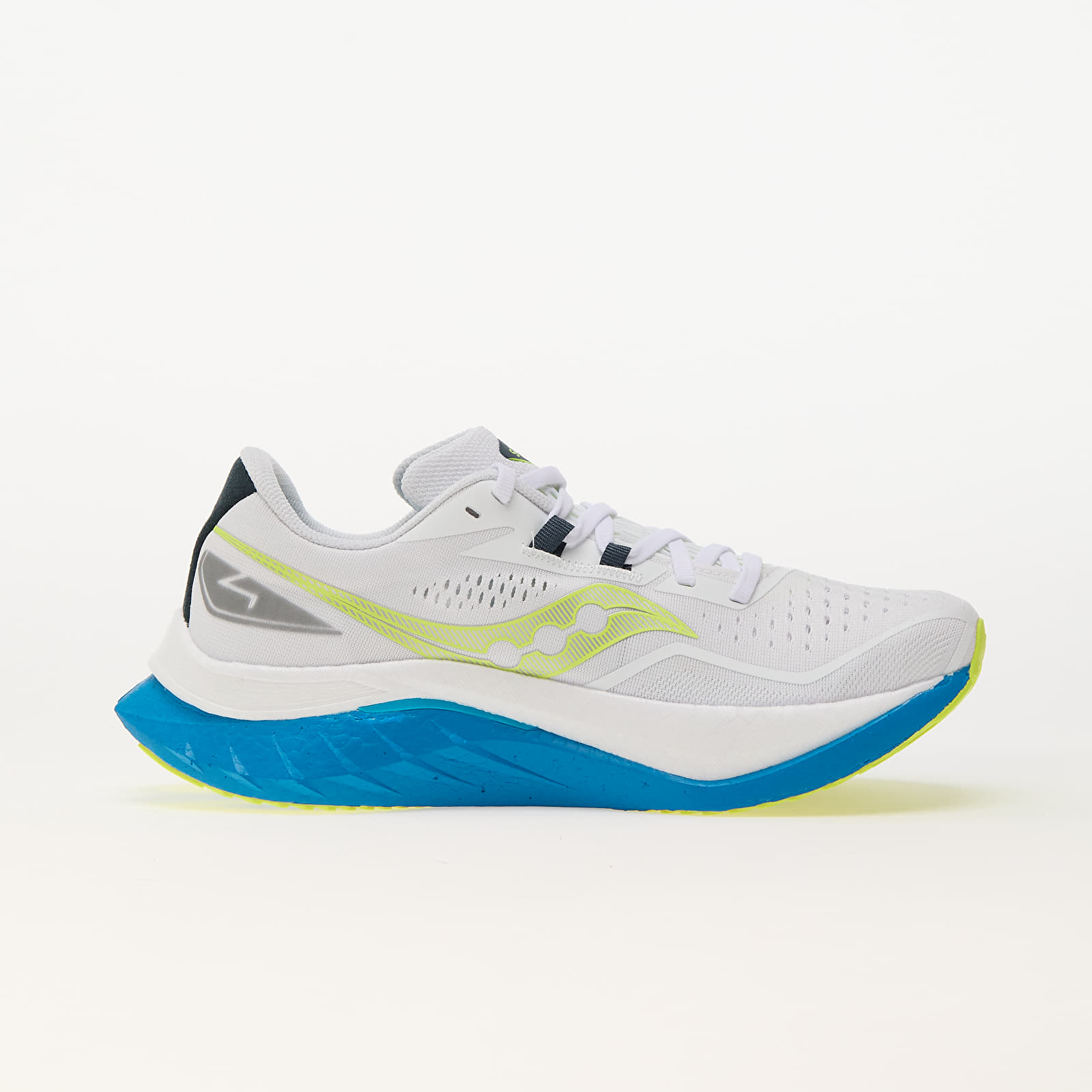 Men's shoes Saucony Endorphin Speed 4 White/ Viziblue