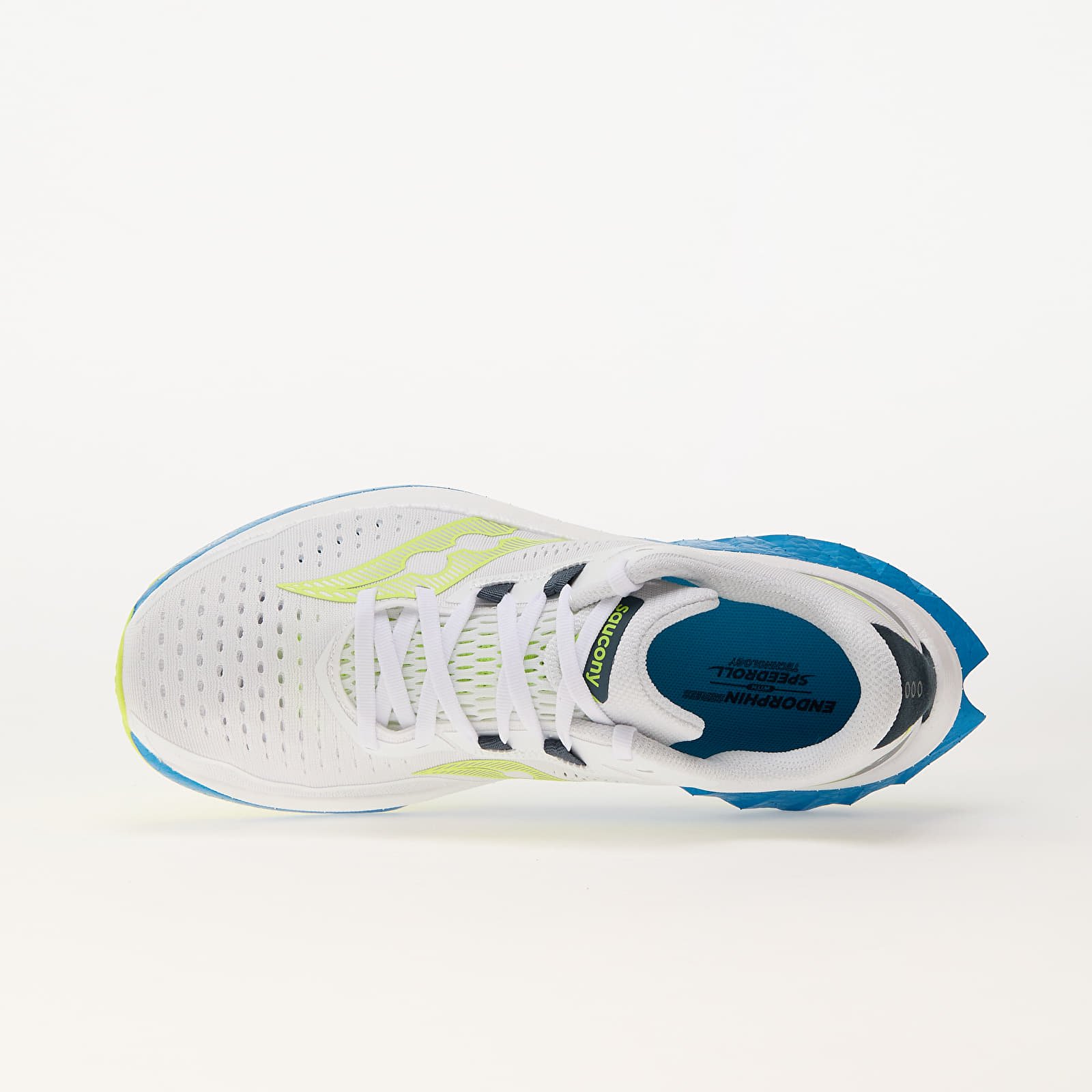 Men's shoes Saucony Endorphin Speed 4 White/ Viziblue