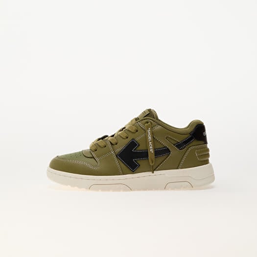 Off-White Out Of Office Olive Green - Black