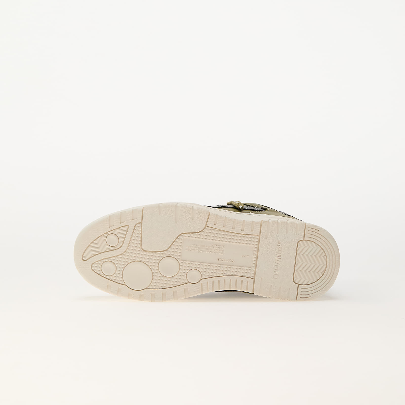 Kids' sneakers and shoes Off-White Out Of Office Olive Green - Black