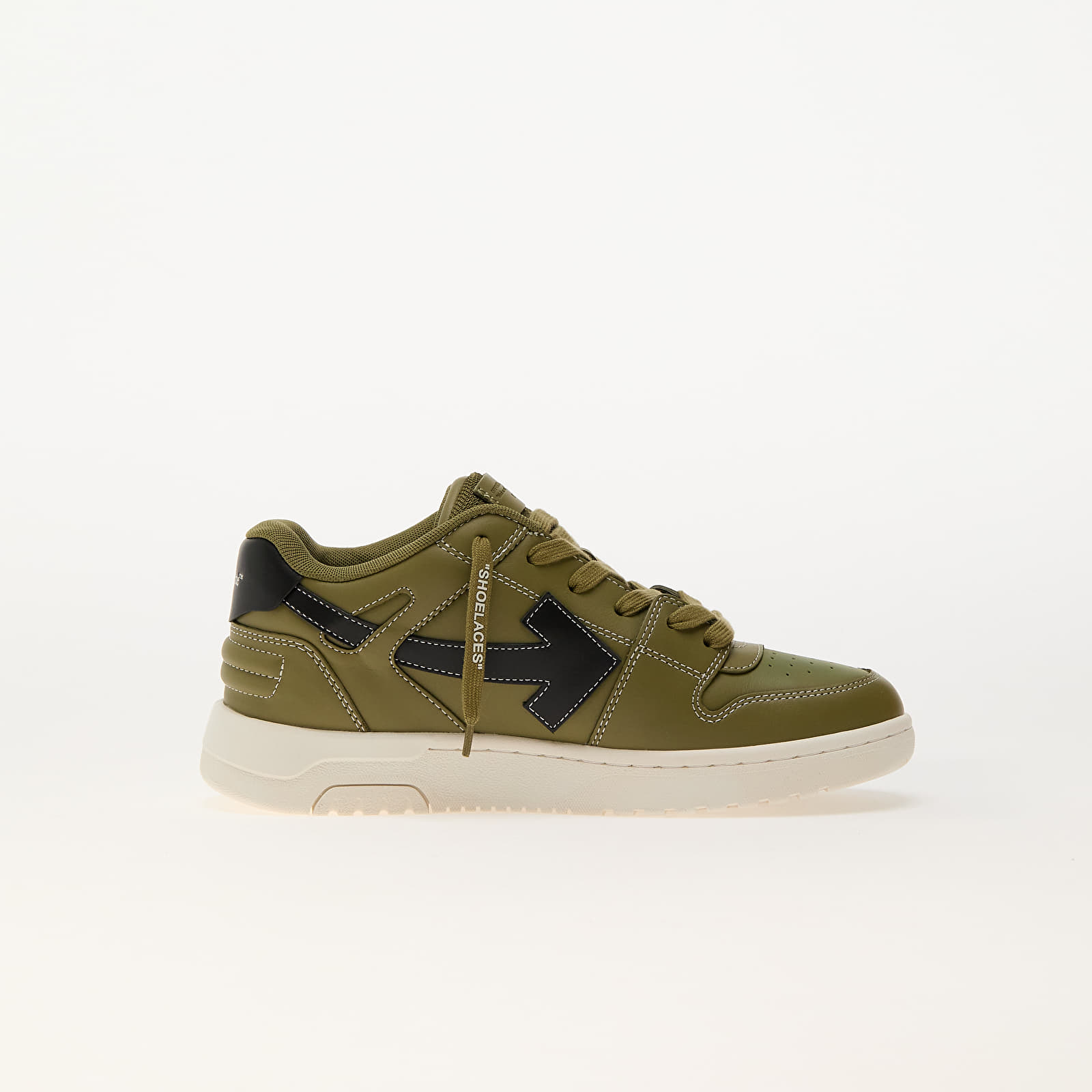 Încălțăminte și sneakerși pentru bărbați Off-White Out Of Office Olive Green - Black