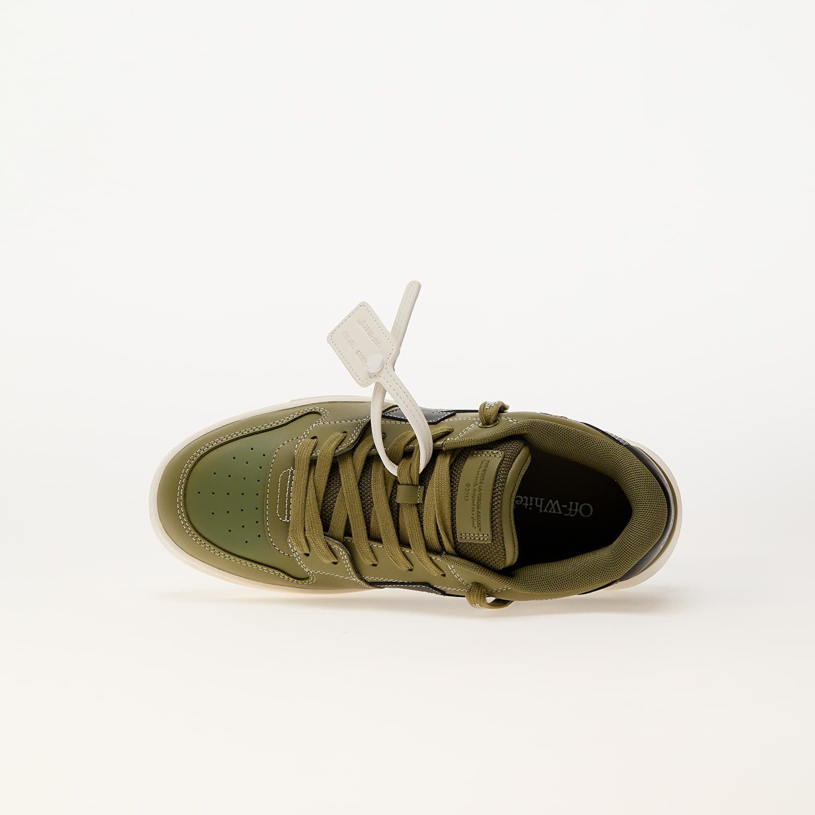 Încălțăminte și sneakerși pentru bărbați Off-White Out Of Office Olive Green - Black