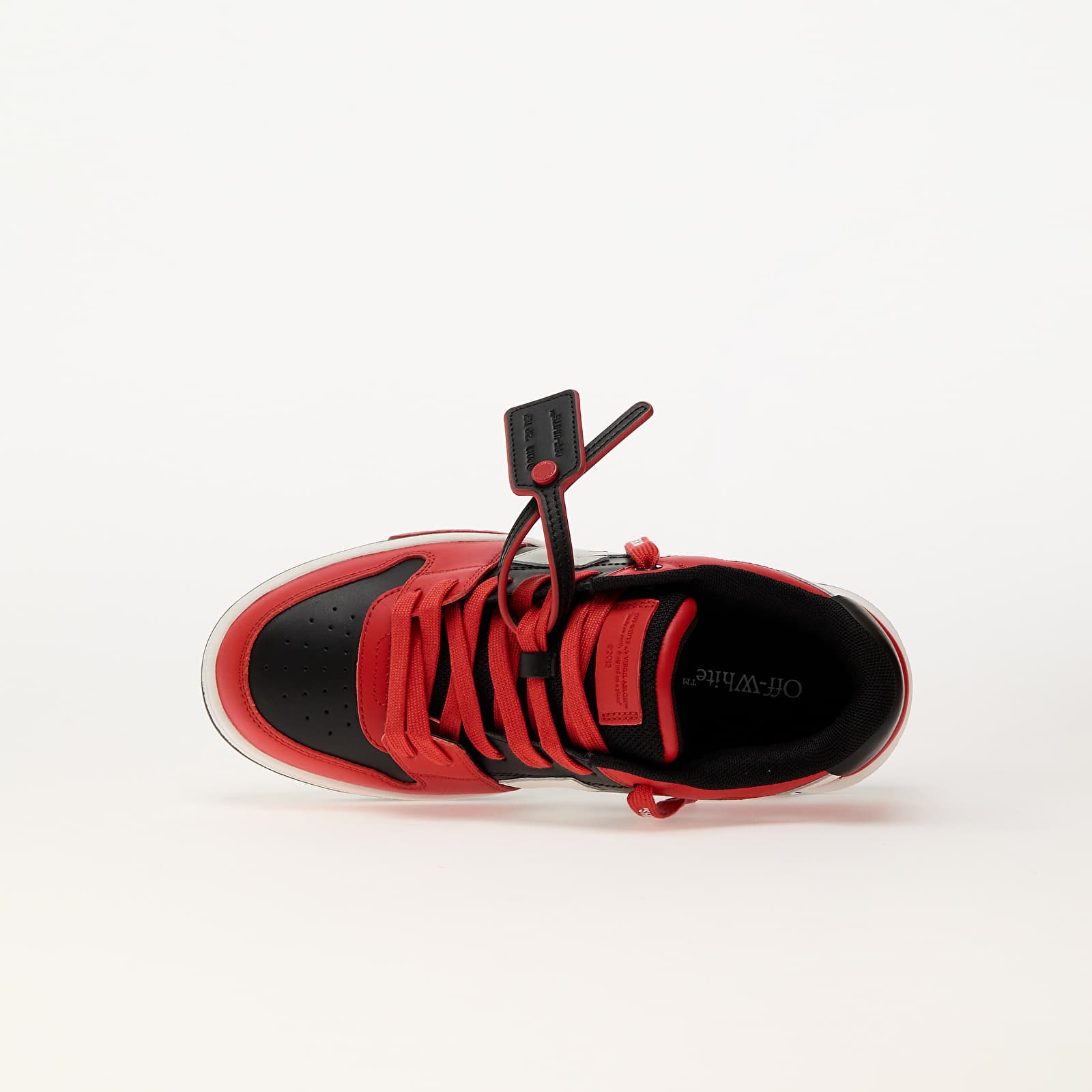 Detské tenisky a topánky Off-White Out Of Office Black/ Red