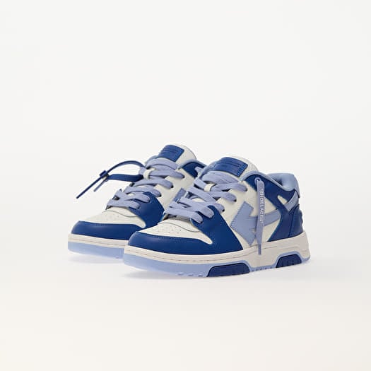 Off White Kids White Blue Out of Office Unisex Recycled Polyester Leather PolyesterRubber 33 Blue