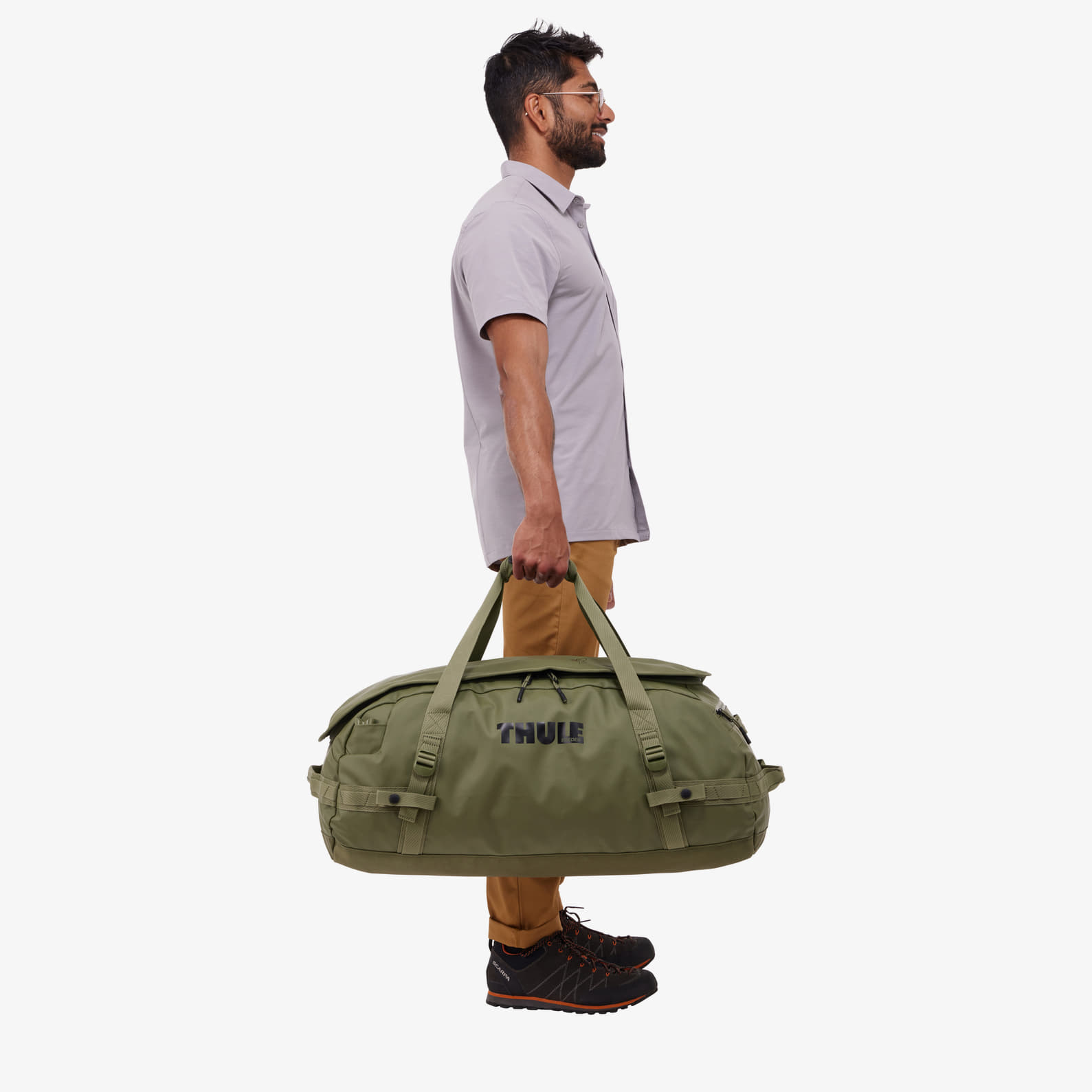 Duffle bag Thule Chasm Sport Bag 70 l Olivine