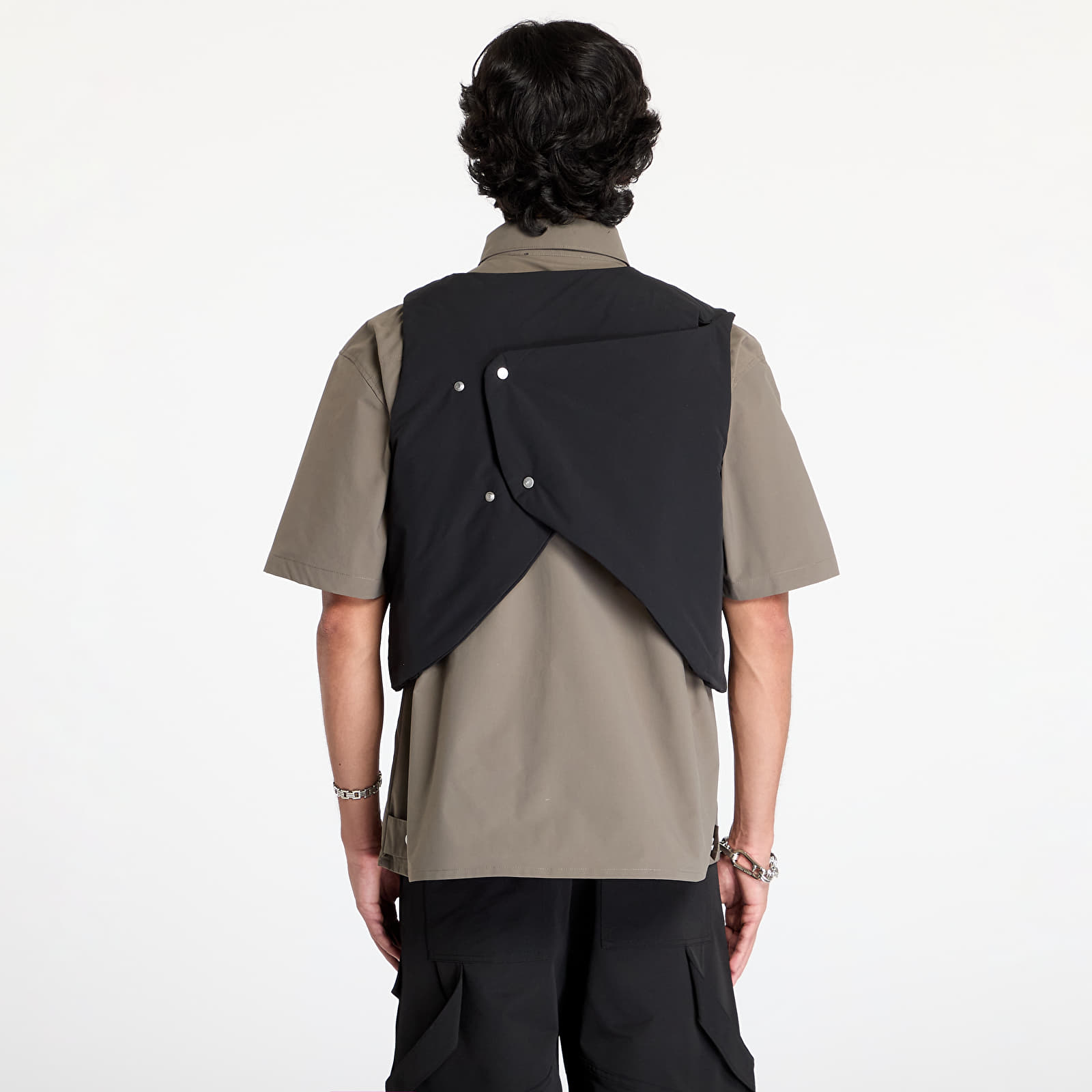 Pánské vesty HELIOT EMIL Defensio Tailored Vest Black