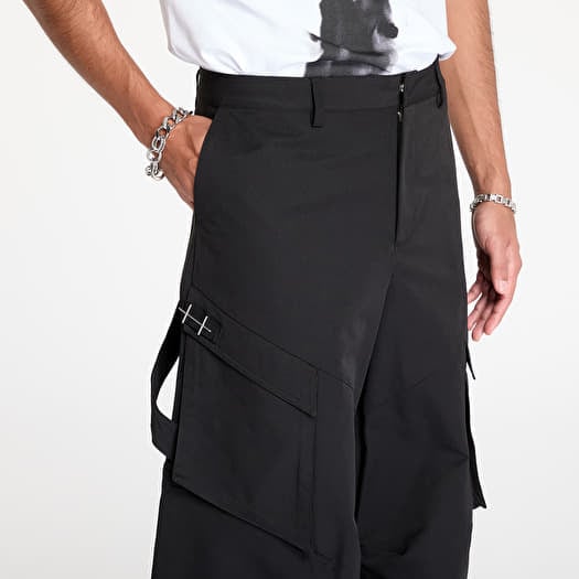 Men's trousers HELIOT EMIL Cellulae Cargo Trousers Black