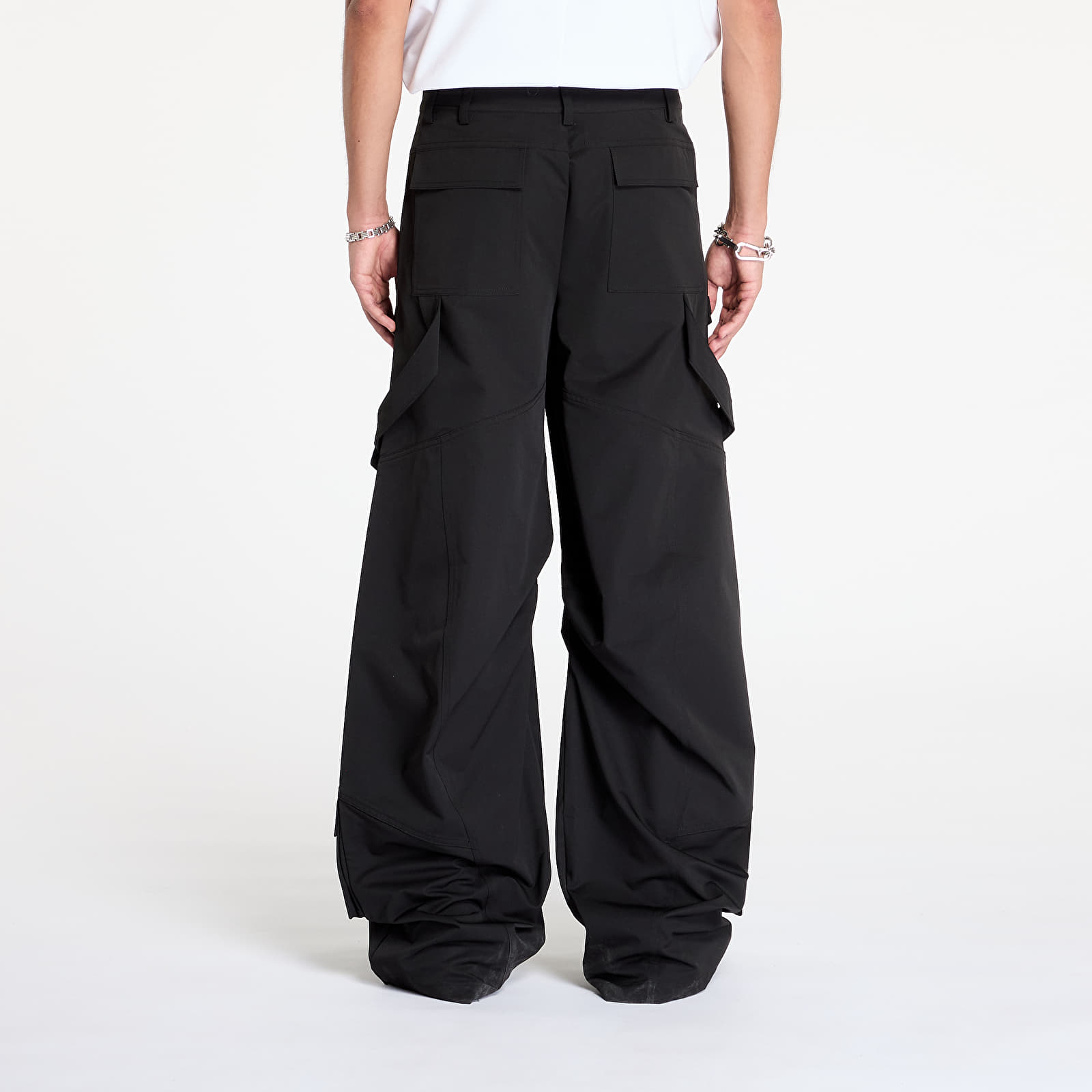 Men's trousers HELIOT EMIL Cellulae Cargo Trousers Black