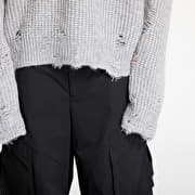 Sweaters HELIOT EMIL Convex Distressed Knit UNISEX Light Grey