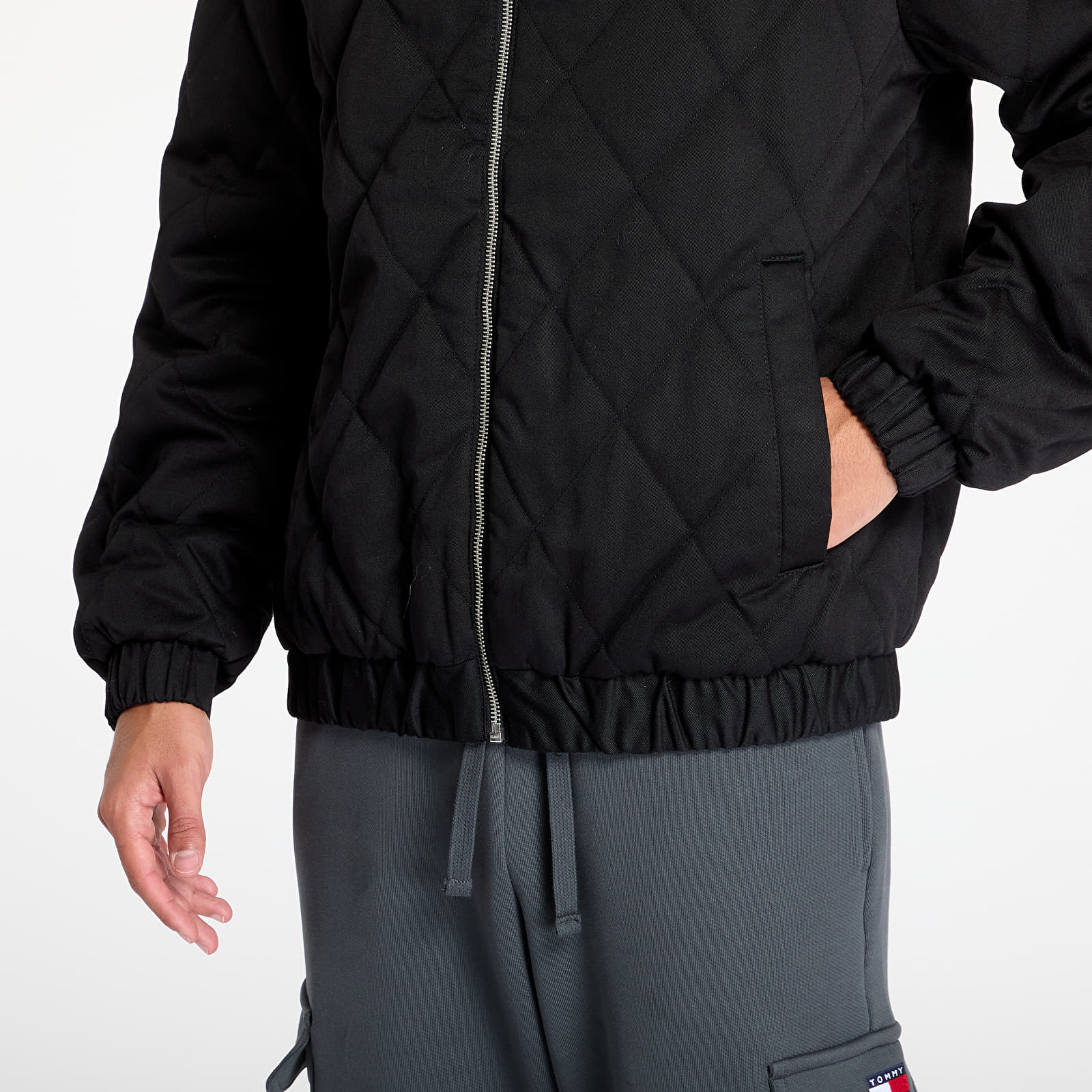 Meeste jakid Tommy Jeans Essential Quilted Jacket Black