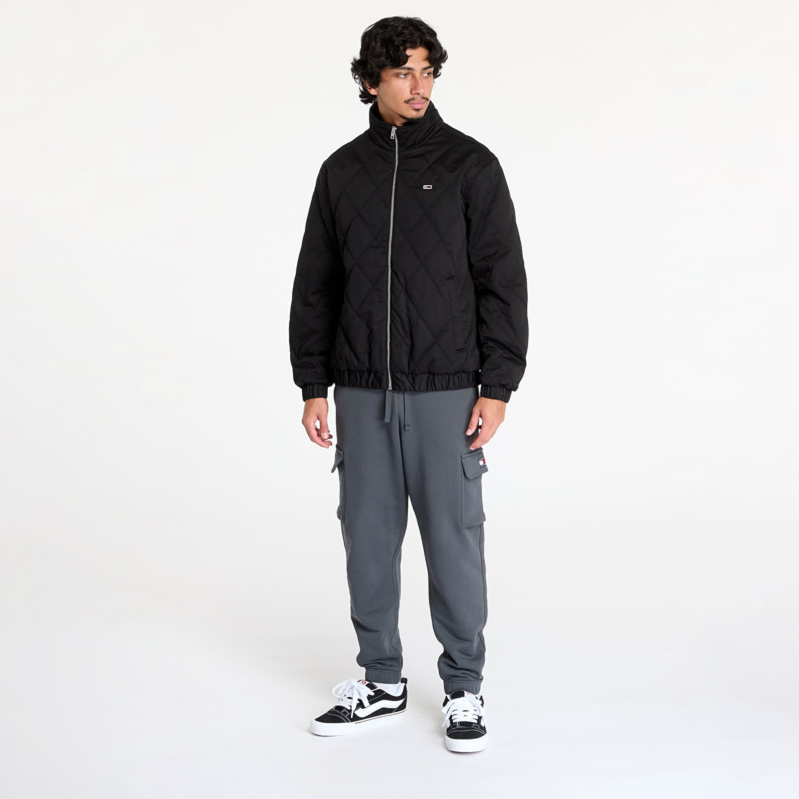 Meeste jakid Tommy Jeans Essential Quilted Jacket Black