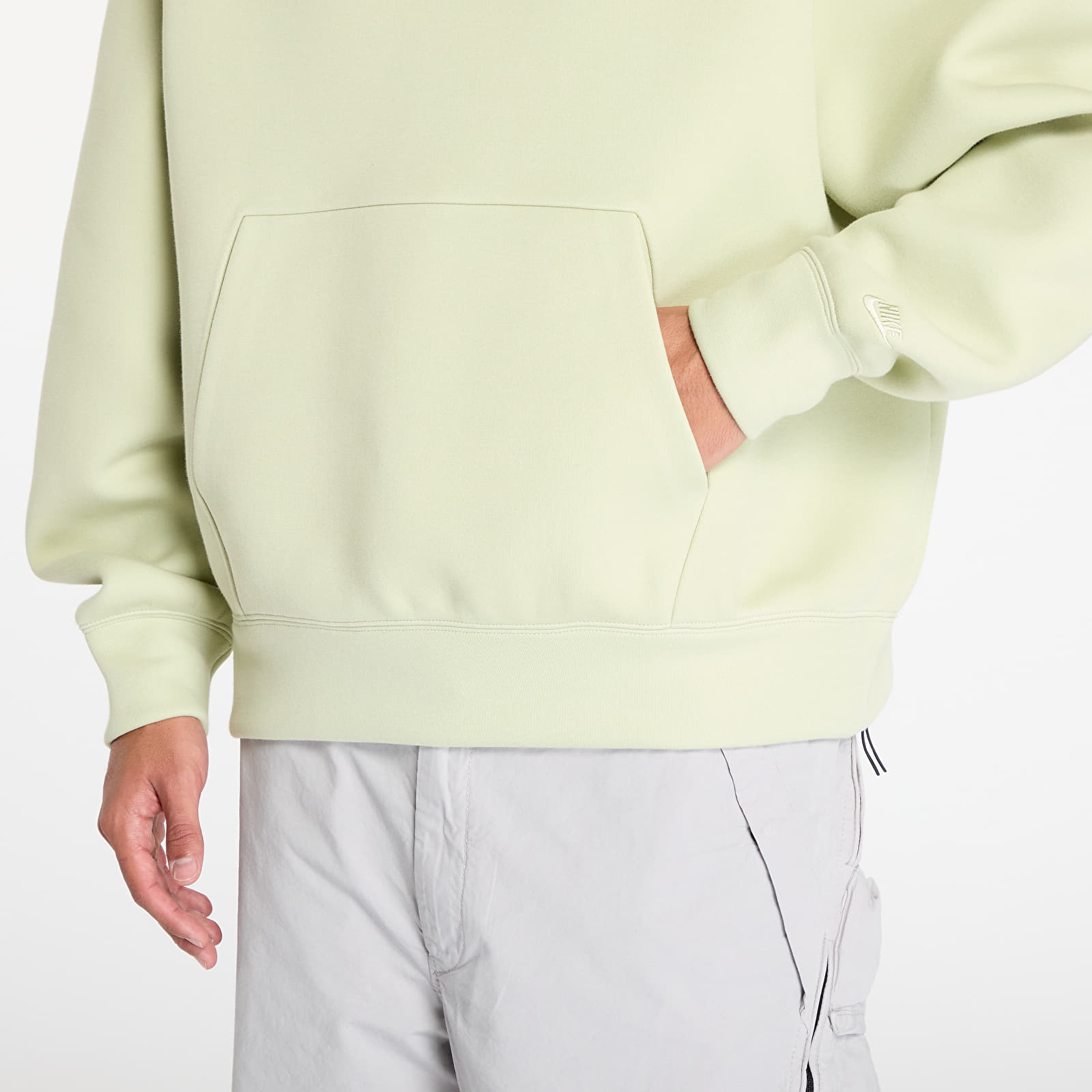 Hoodies and sweatshirts  Nike Tech Reimagined Men's Fleece Hoodie Olive Aura/ Olive Aura