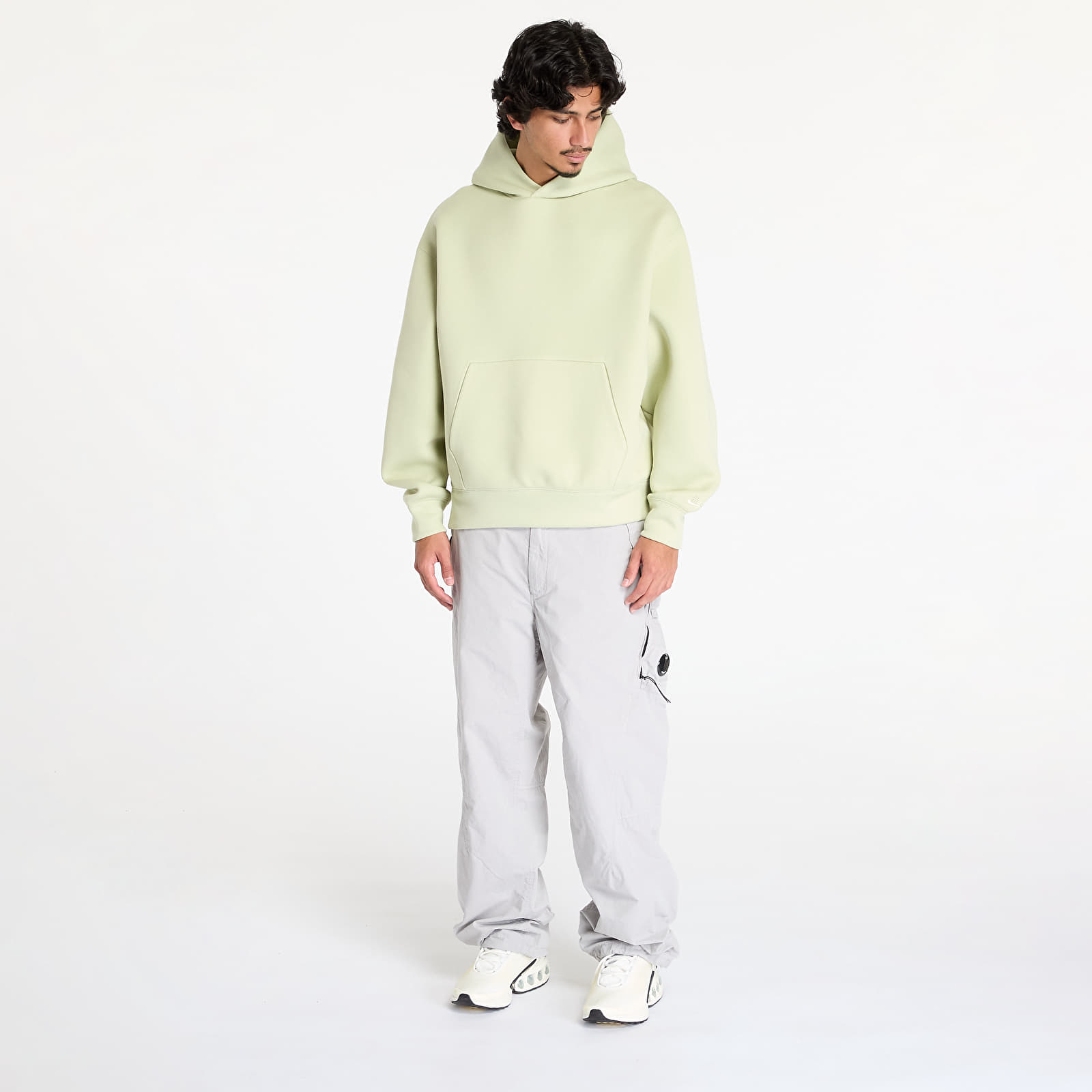 Hoodies and sweatshirts  Nike Tech Reimagined Men's Fleece Hoodie Olive Aura/ Olive Aura