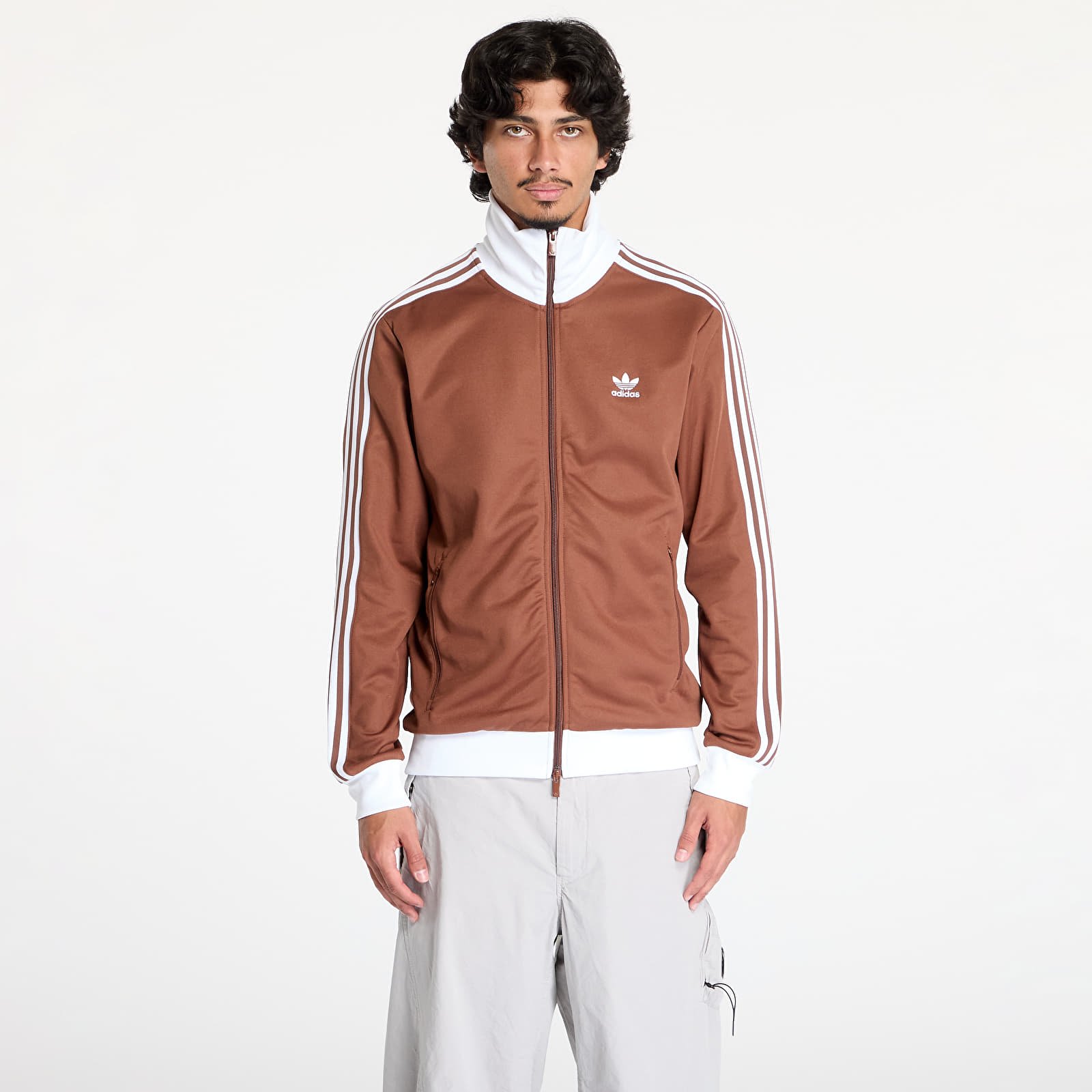 Bluzy Adicolor Classics Track Top Preloved Brown