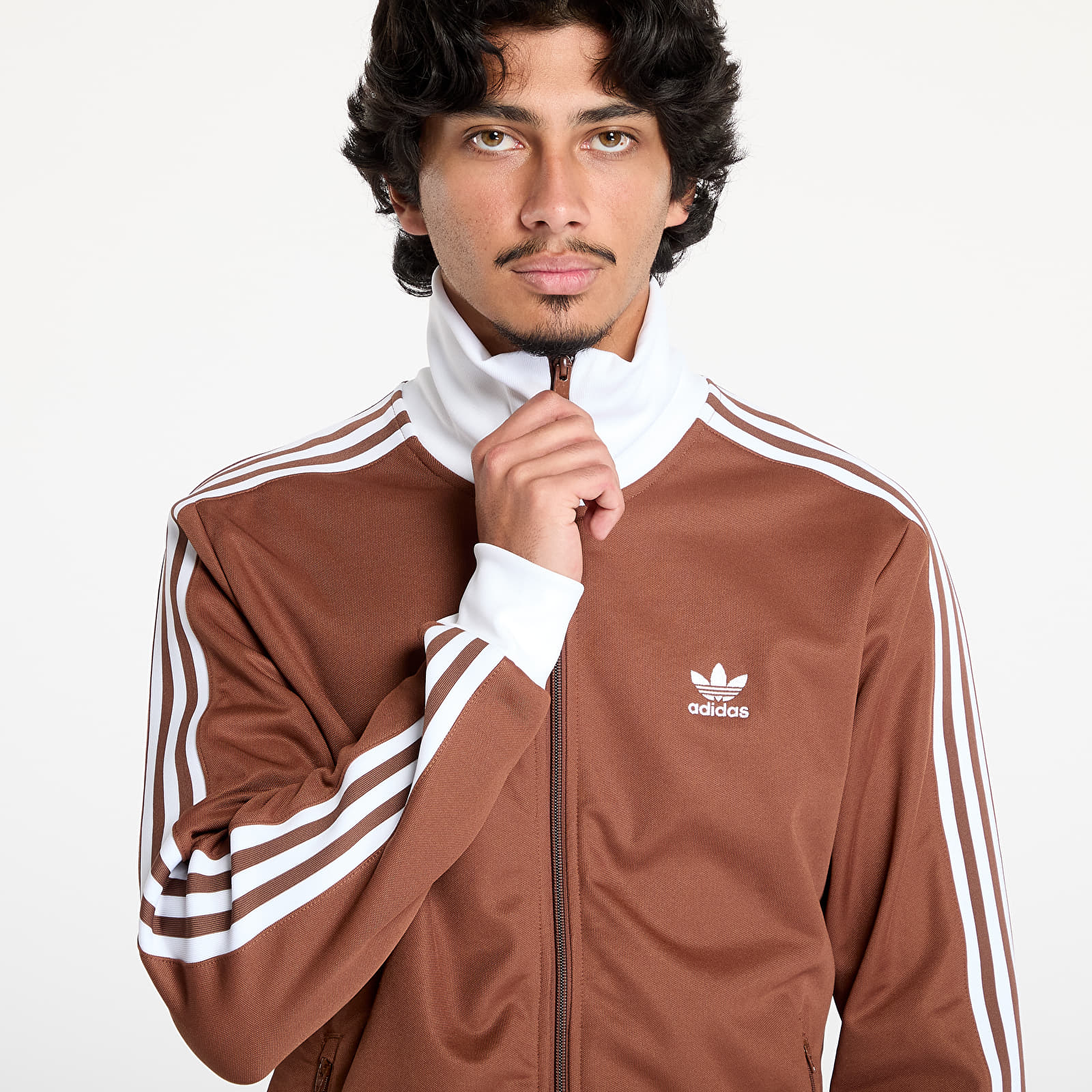 Bluzy Adicolor Classics Track Top Preloved Brown