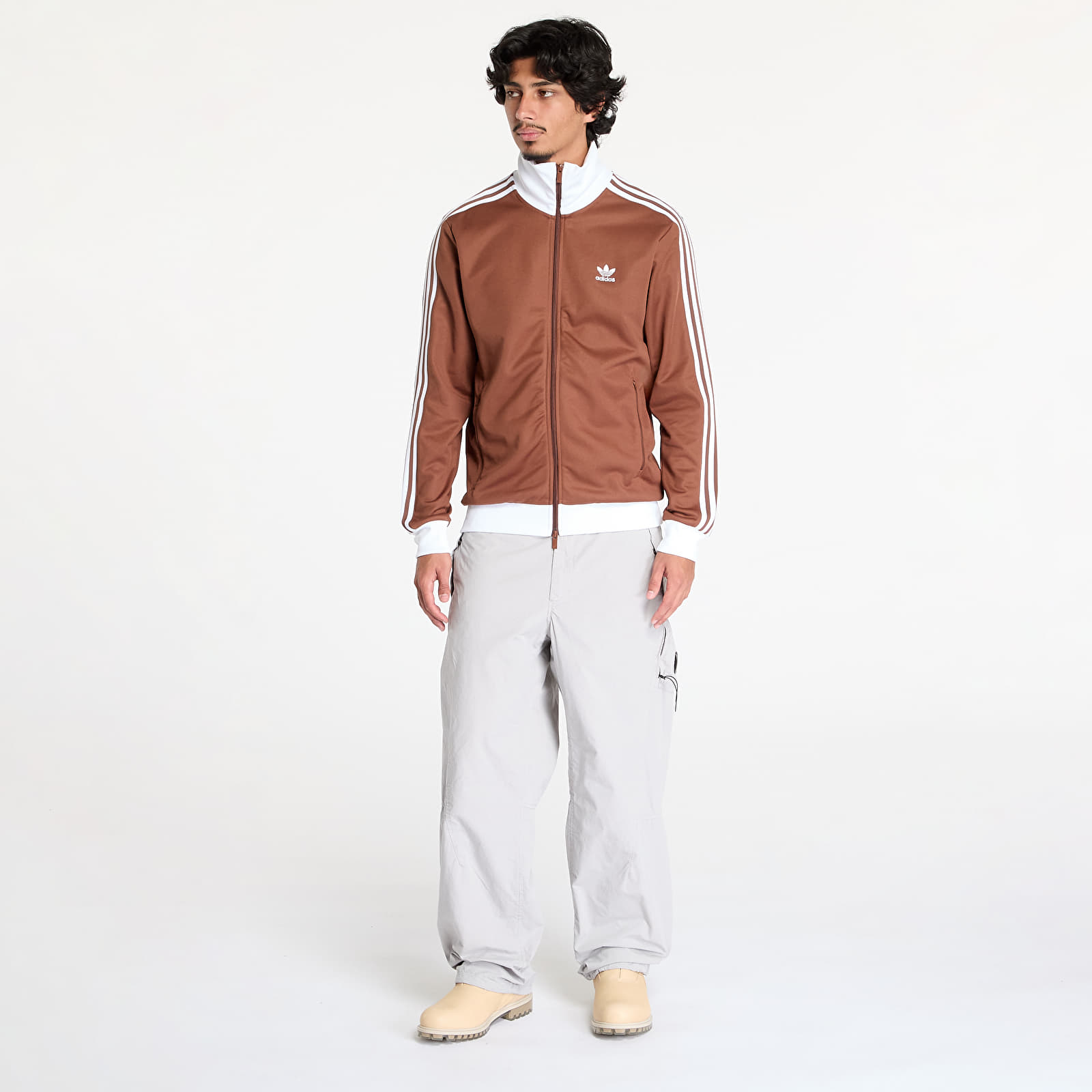 Bluzy Adicolor Classics Track Top Preloved Brown