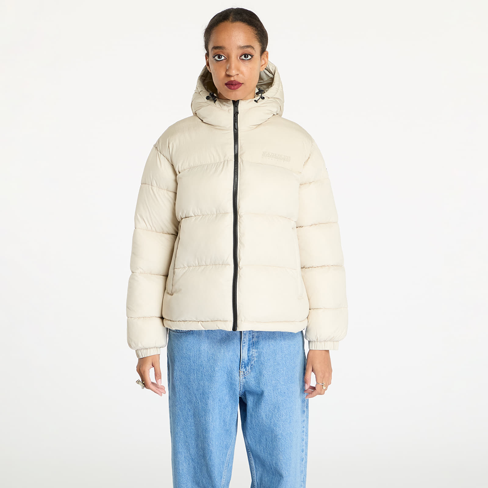 Jacken Napapijri Hornelen Jacket Beige/ Silver