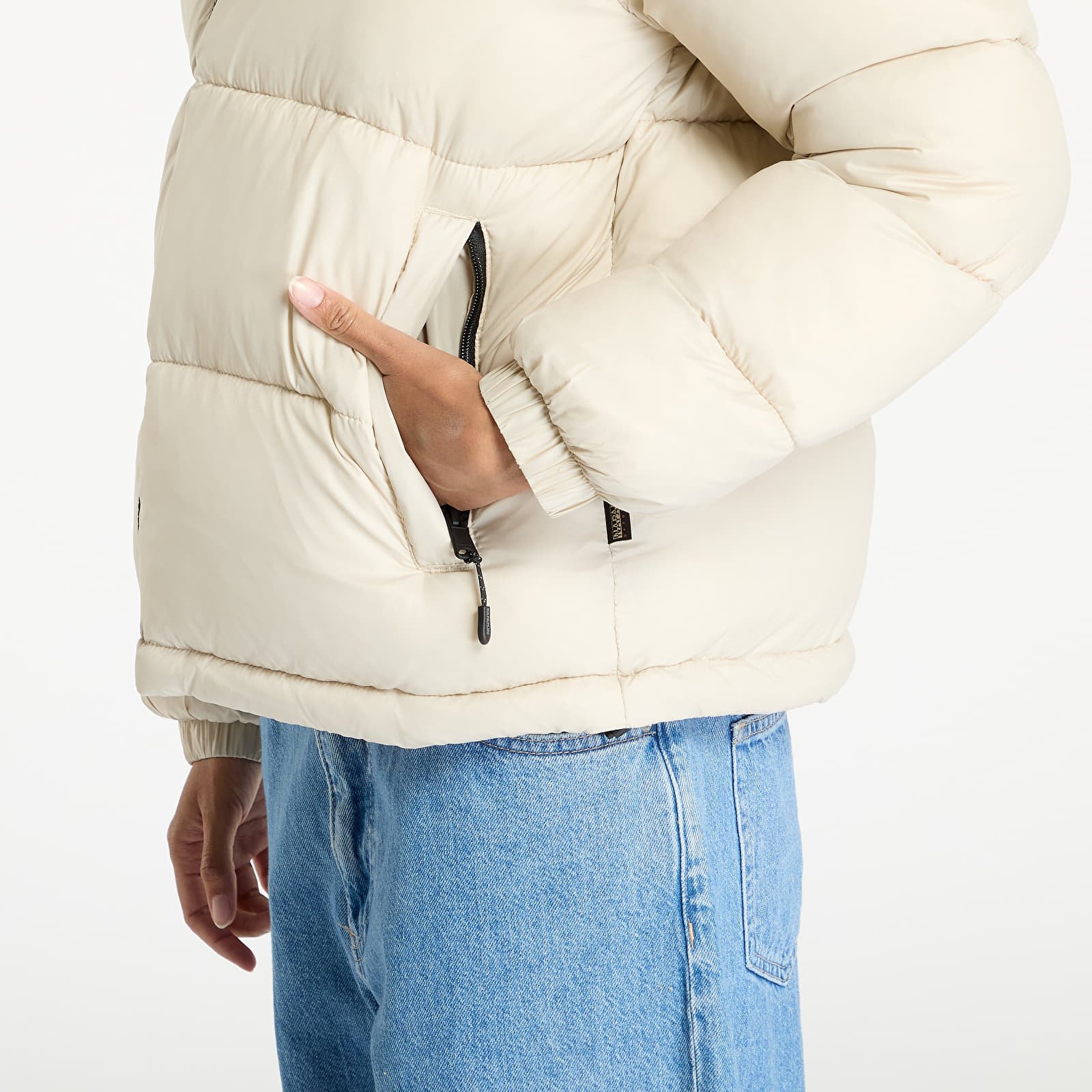 Jacken Napapijri Hornelen Jacket Beige/ Silver
