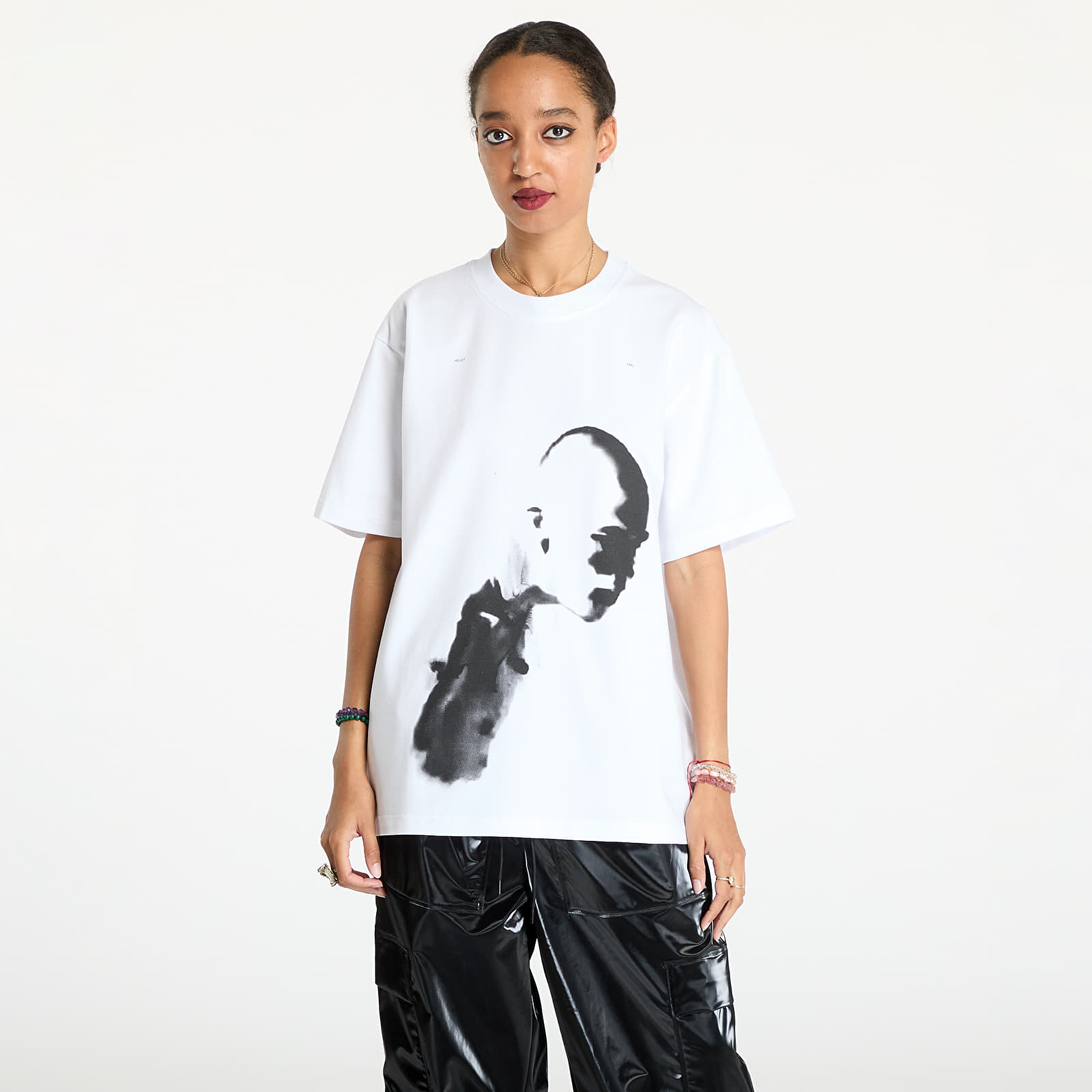 Koszulki HELIOT EMIL AI Generated Print T-Shirt UNISEX White