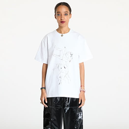 Тениска HELIOT EMIL Shelter Printed T-Shirt UNISEX White