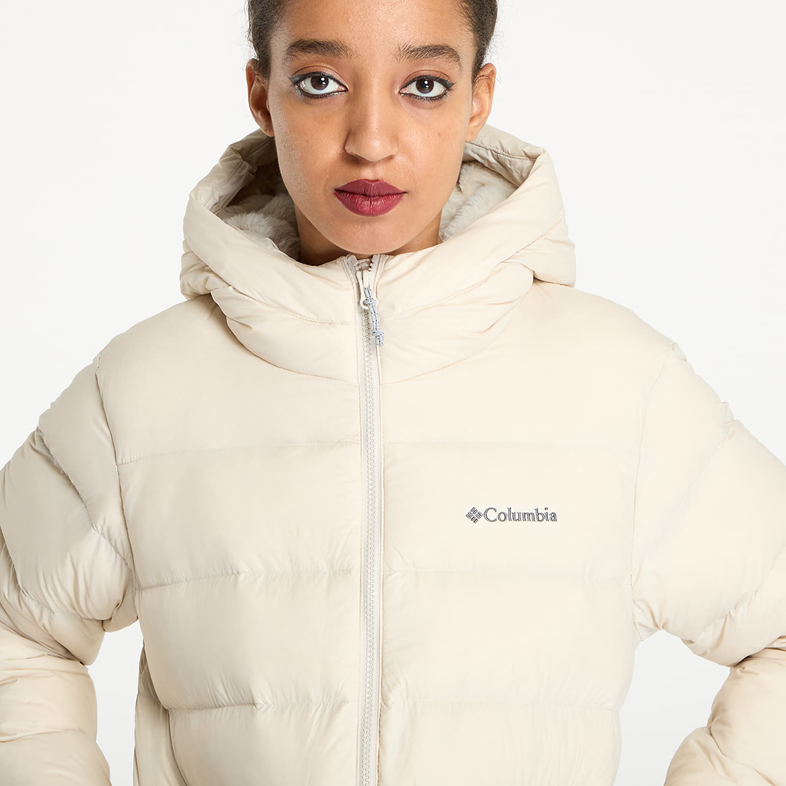 Kurtki Columbia Harmony Falls™ Hooded Down Jacket Dark Stone