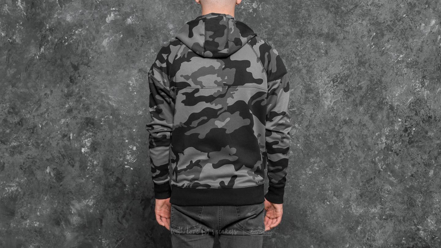 Oakland raiders top camo hoodie