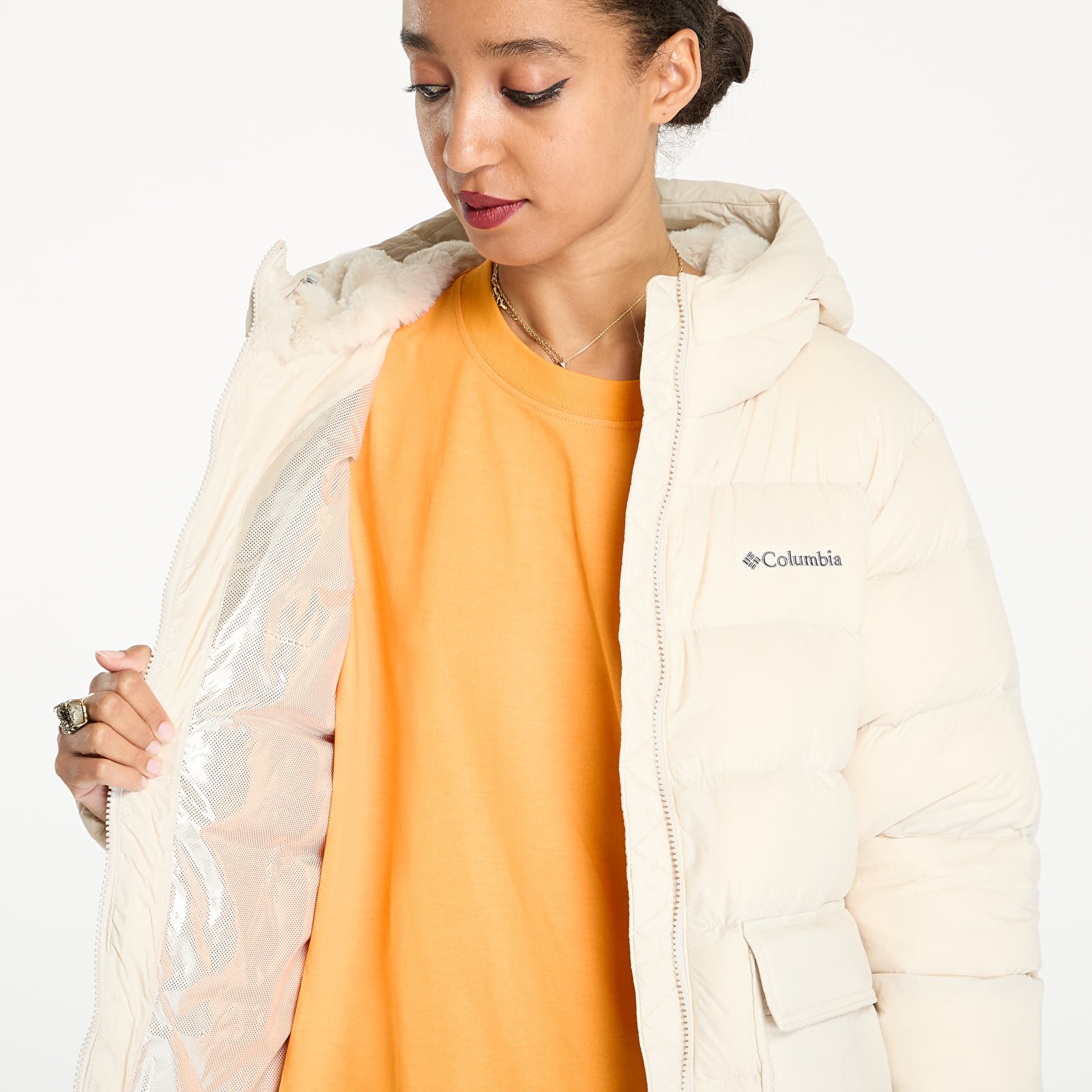 Kurtki Columbia Harmony Falls™ Hooded Down Jacket Dark Stone