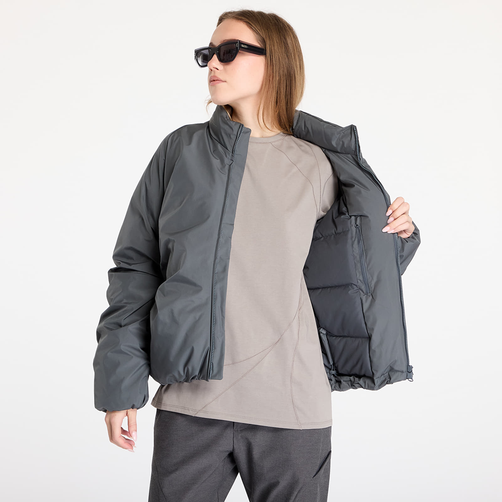 Takit Post Archive Faction (PAF) 7.0 Down Jacket Right UNISEX Charcoal