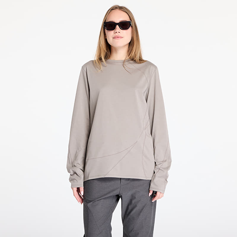 Post Archive Faction (PAF) 7.0 Long Sleeve Center T-Shirt UNISEX Warm Grey
