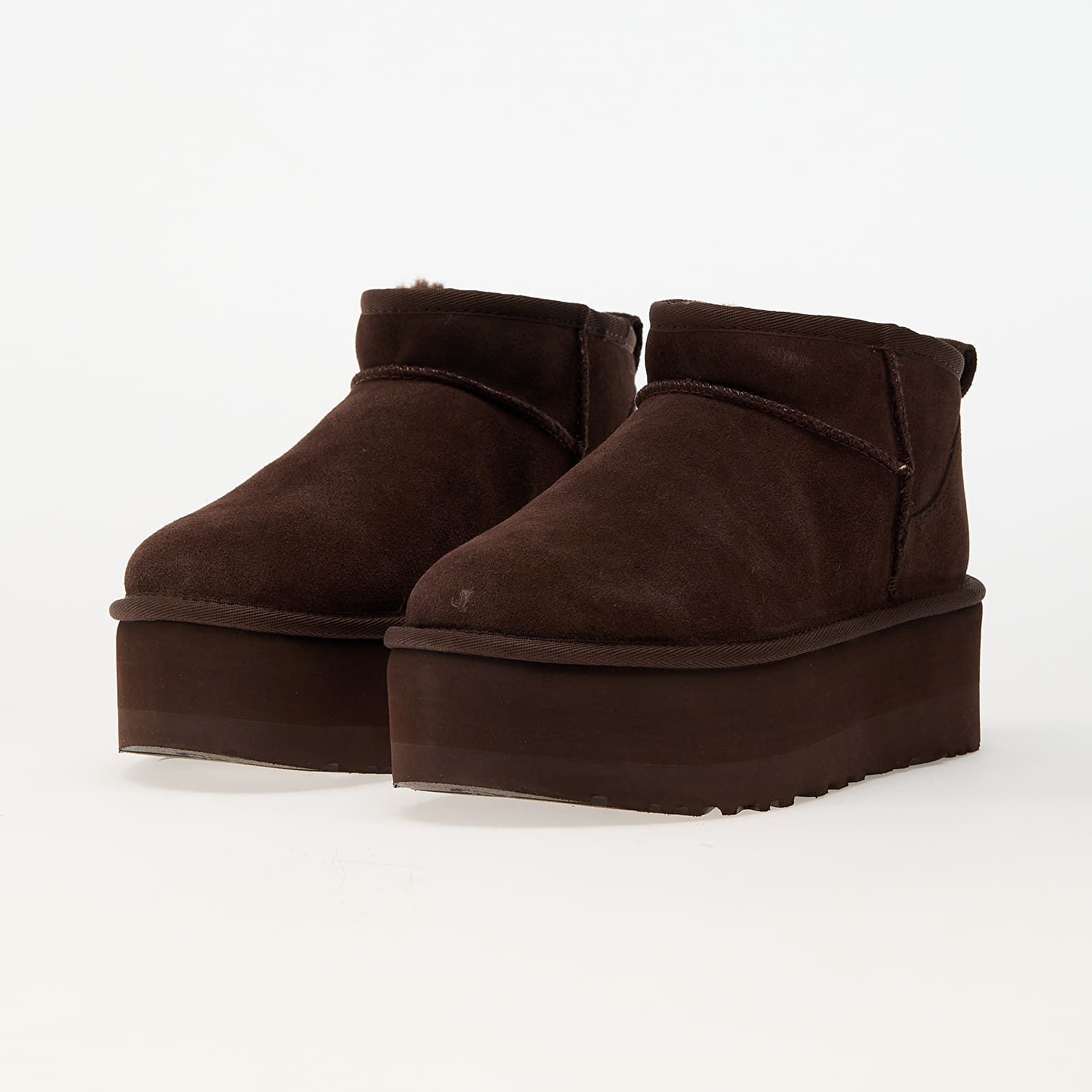 Ženske tenisice UGG W Classic Ultra Mini Platform Burnt Cedar