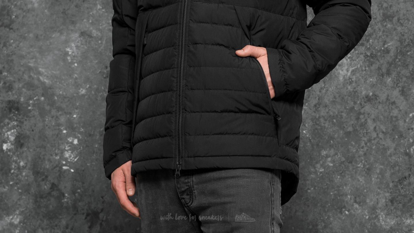 Kabátok Nike Sportswear Down Hill Hoodie Jacket Black/ White