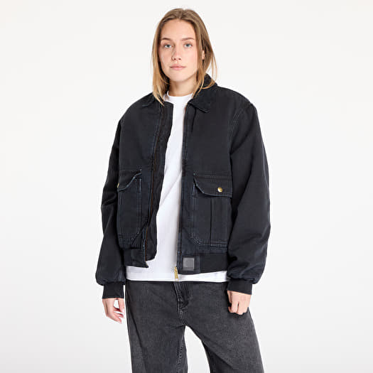 Men's jackets Carhartt WIP Stanton Jacket UNISEX Black