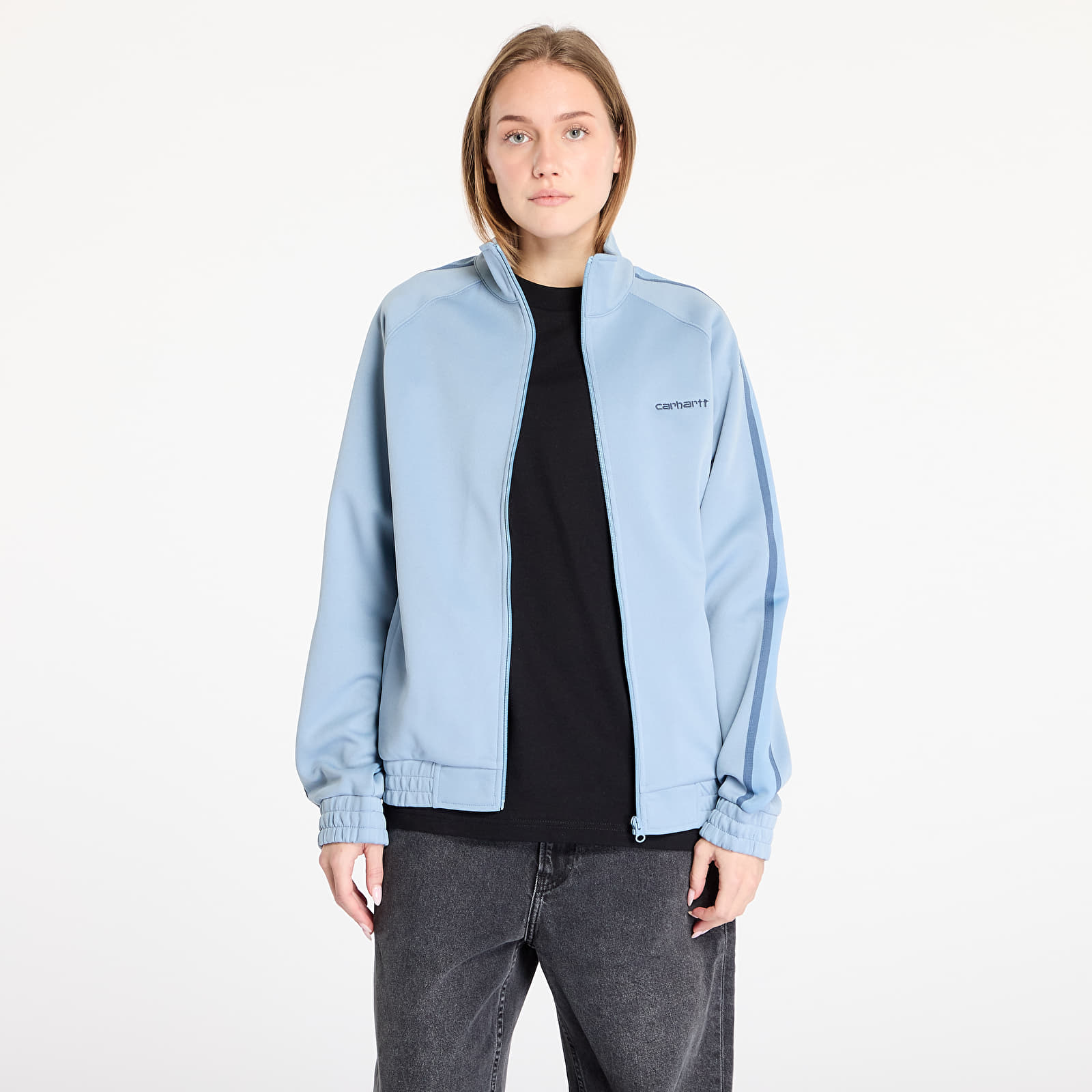 Bluzy z kapturem Carhartt WIP Bolan Jacket UNISEX Dusty Ice/ Positano