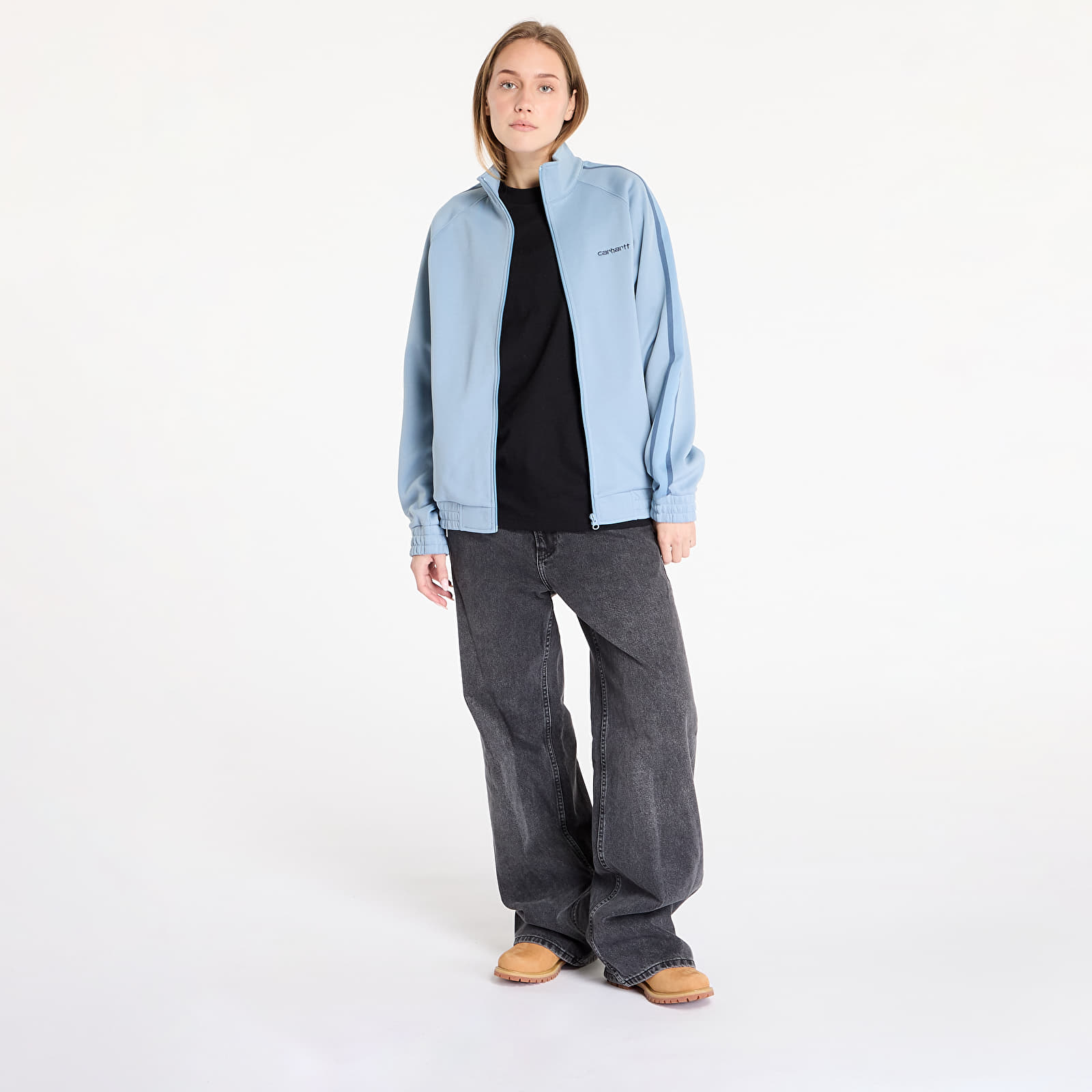 Bluzy z kapturem Carhartt WIP Bolan Jacket UNISEX Dusty Ice/ Positano