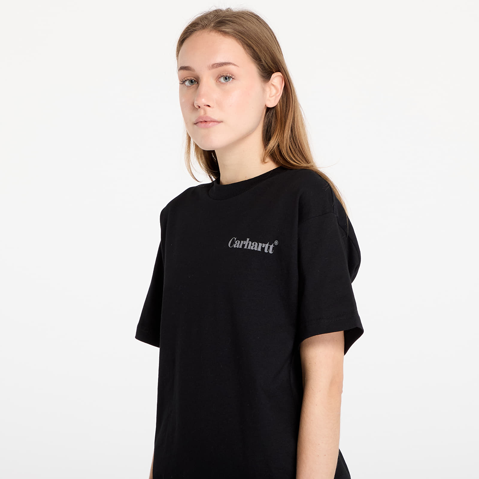 T-skjorter for menn Carhartt WIP S/S Fold Duck T-Shirt UNISEX Black