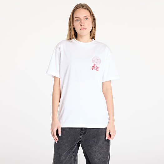 Tričko Carhartt WIP S/S Chrysanthemum T-Shirt UNISEX White