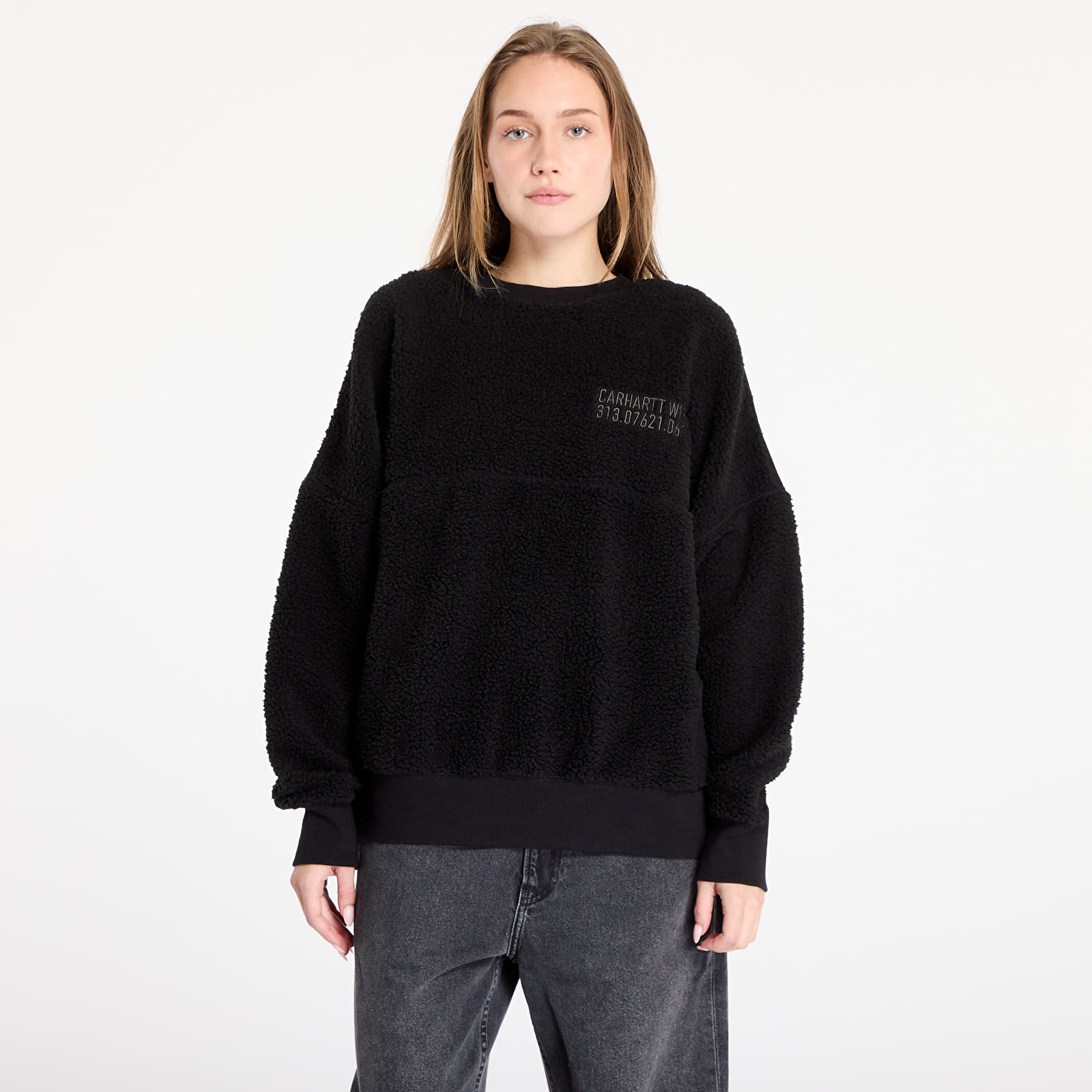 Men's hoodies Carhartt WIP Coordinate Sweat UNISEX Black/ Grey