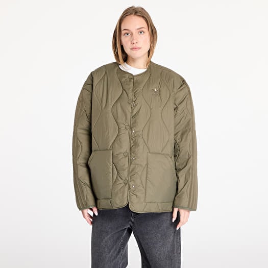 Bunda adidas Quilted Liner Jacket Olive Strata