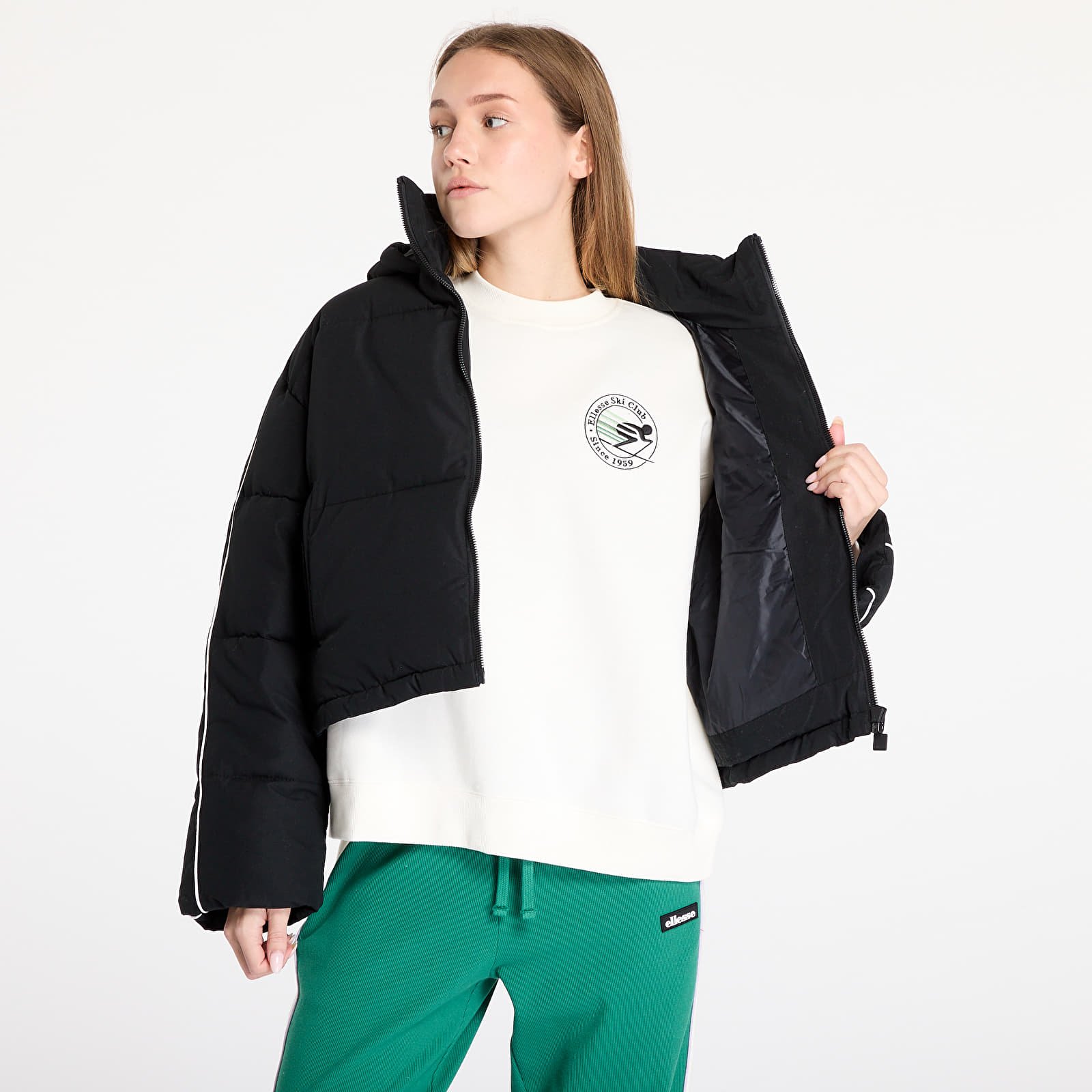 Naisten takit Ellesse Ksamil Jacket Black