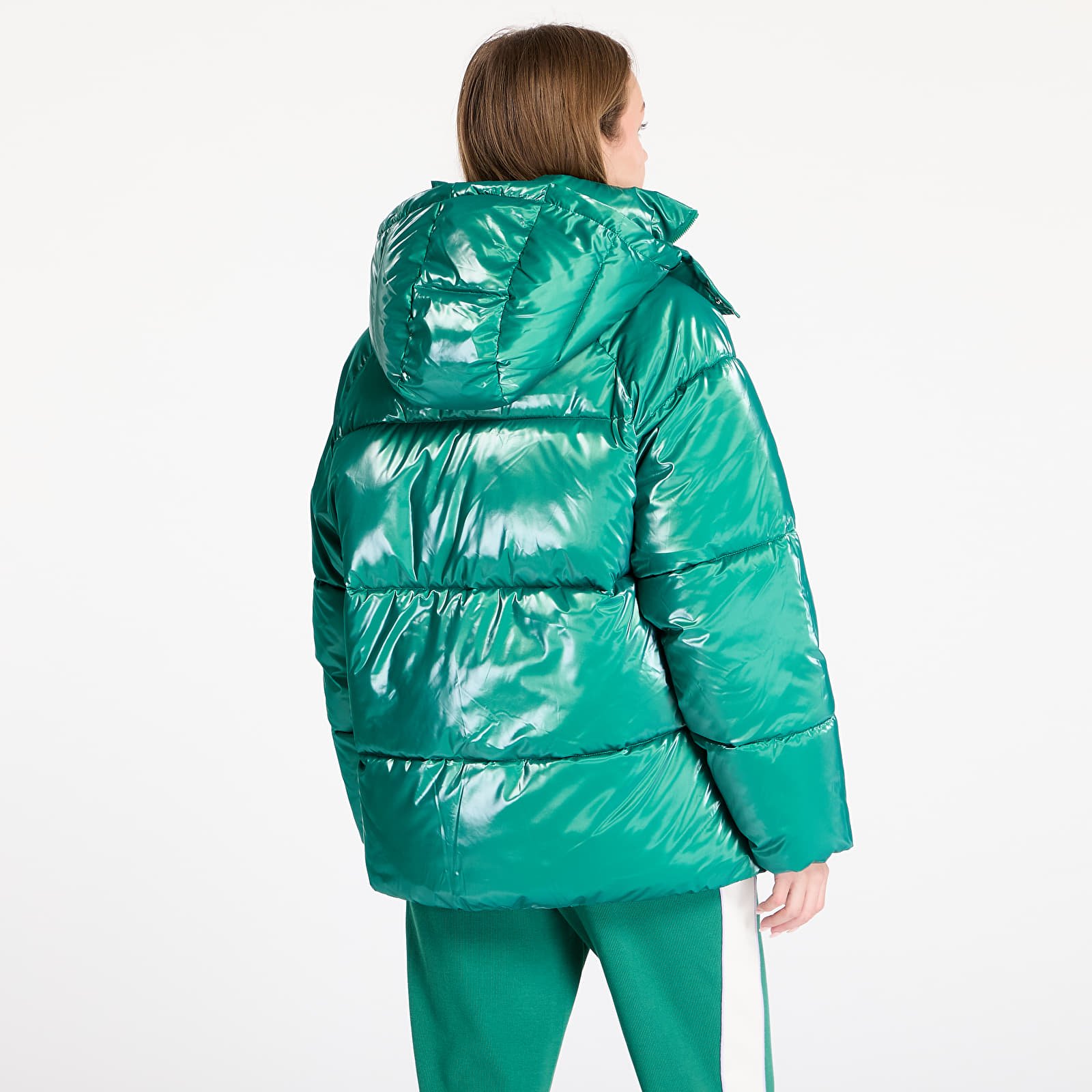 Women's jackets Ellesse Lenzer Padded Jacket Green