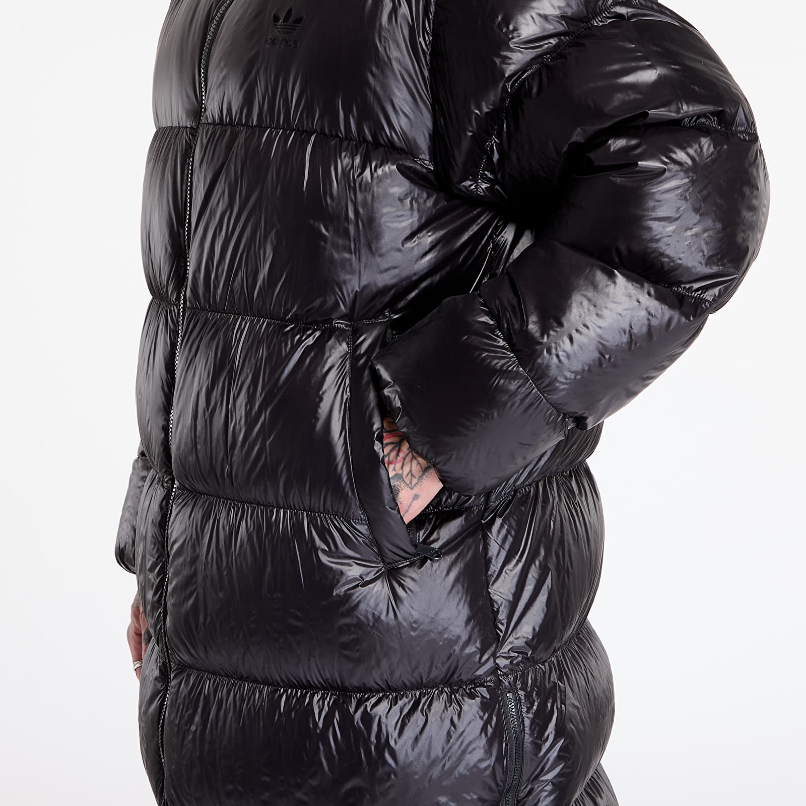Péřovky adidas Long Regen Jacket Black