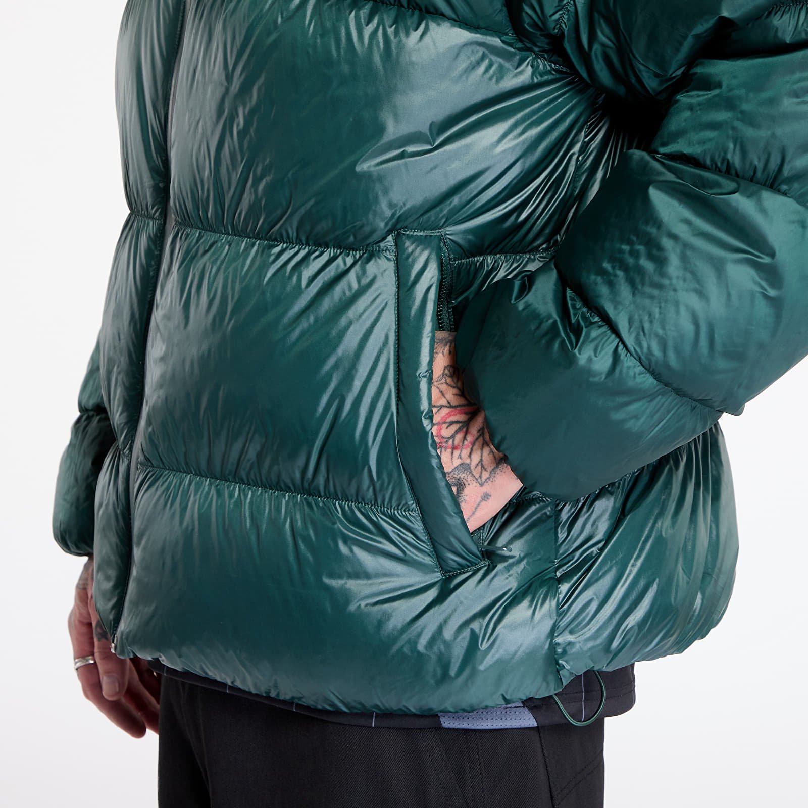 Puffejacken adidas Down Regen Adic Jacket Mineral Green