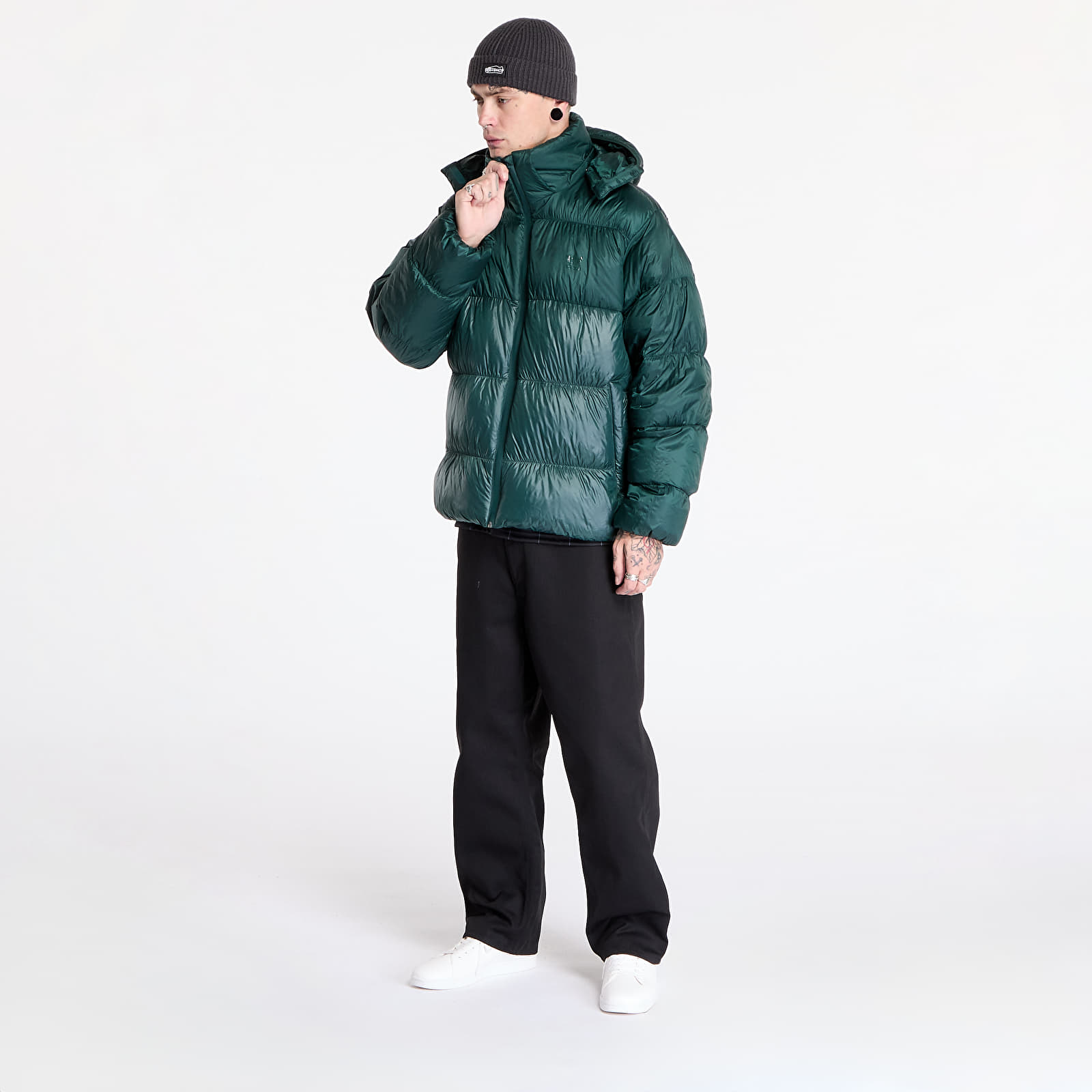 Puffejacken adidas Down Regen Adic Jacket Mineral Green
