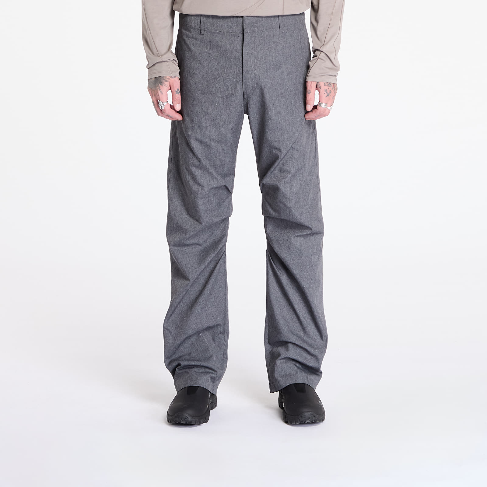 Džínsy a nohavice Post Archive Faction (PAF) 7.0 Trousers Right UNISEX Charcoal